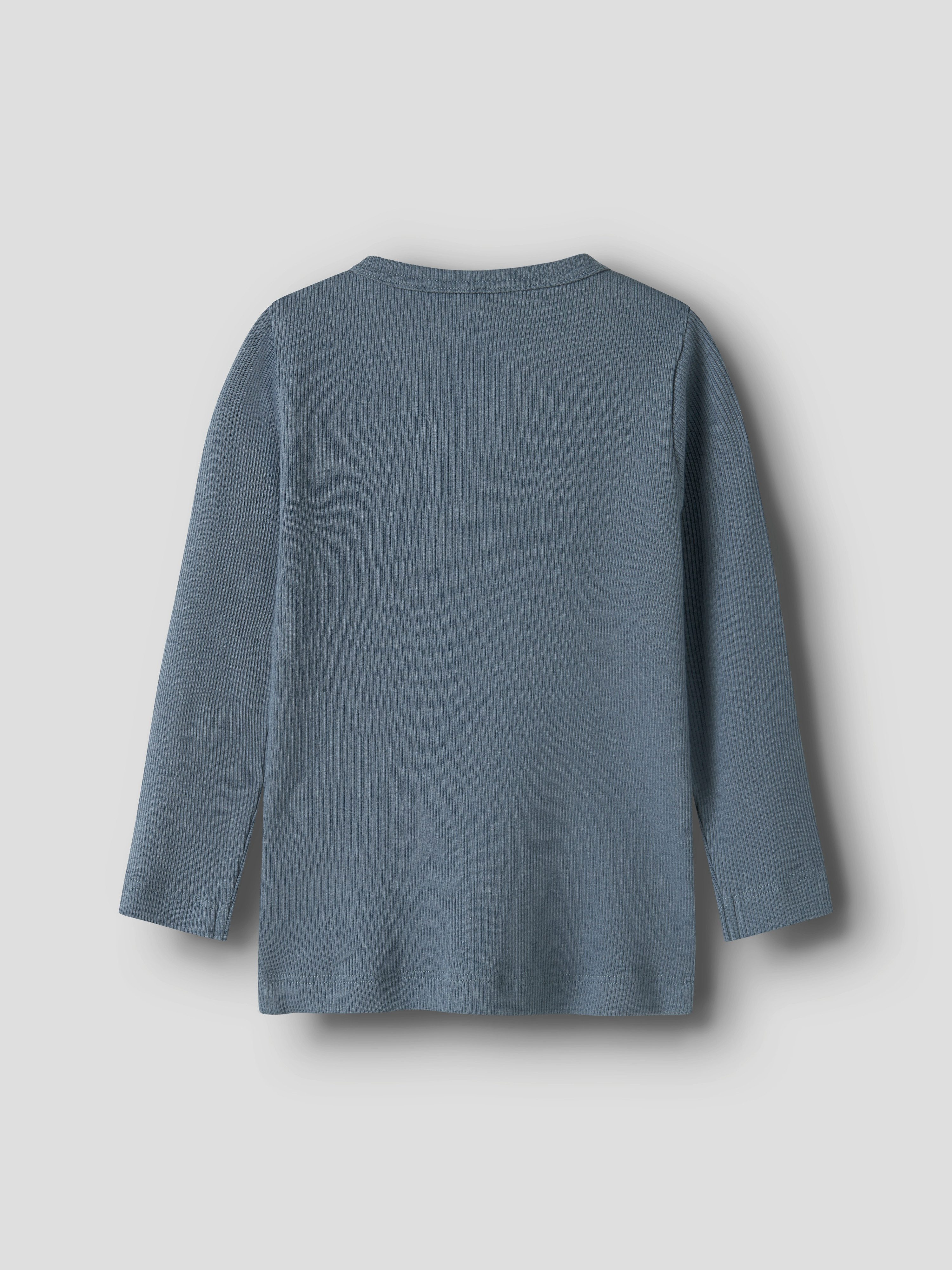 Name It Langarmshirt NMMKAB LS TOP NOOS Im Henley-Stil - mit kurzer Knopfleise, normal geschnitten