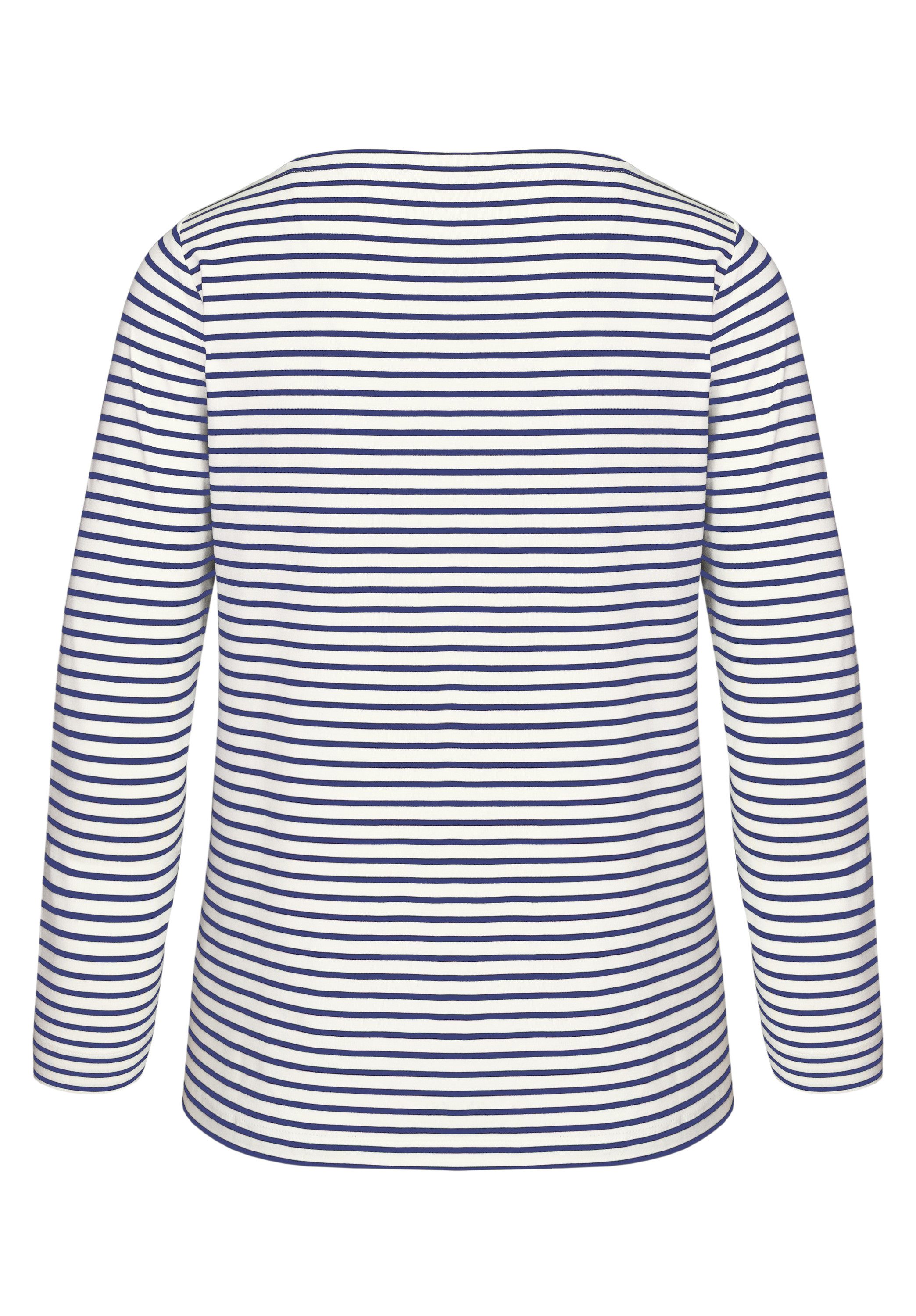 bianca Langarmshirt LOTTE in coolem Ringellook in aktueller Saisonfarbe günstig online kaufen