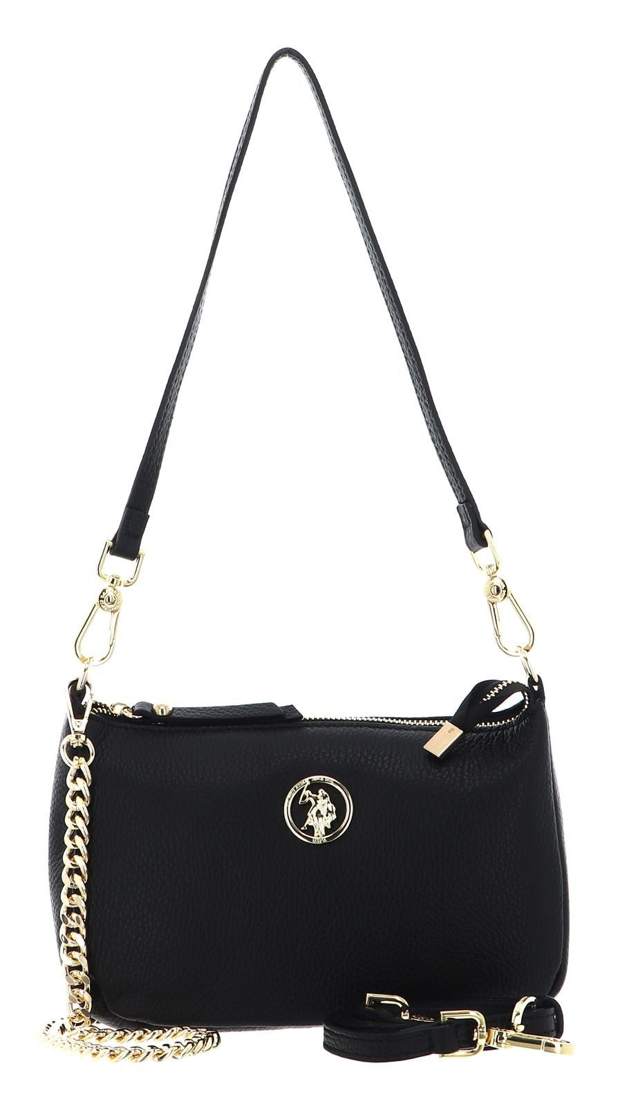 Schultertasche Small Hobo Leather Bag