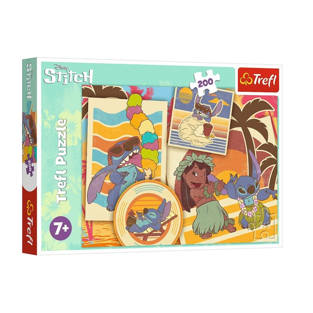 Trefl Puzzle Kinderpuzzle Legespiel Motivpuzzle, 200 Puzzleteile, 200 Teile, Disney-Motiv, ab 7 Jahren, Bild 48 x 34 cm