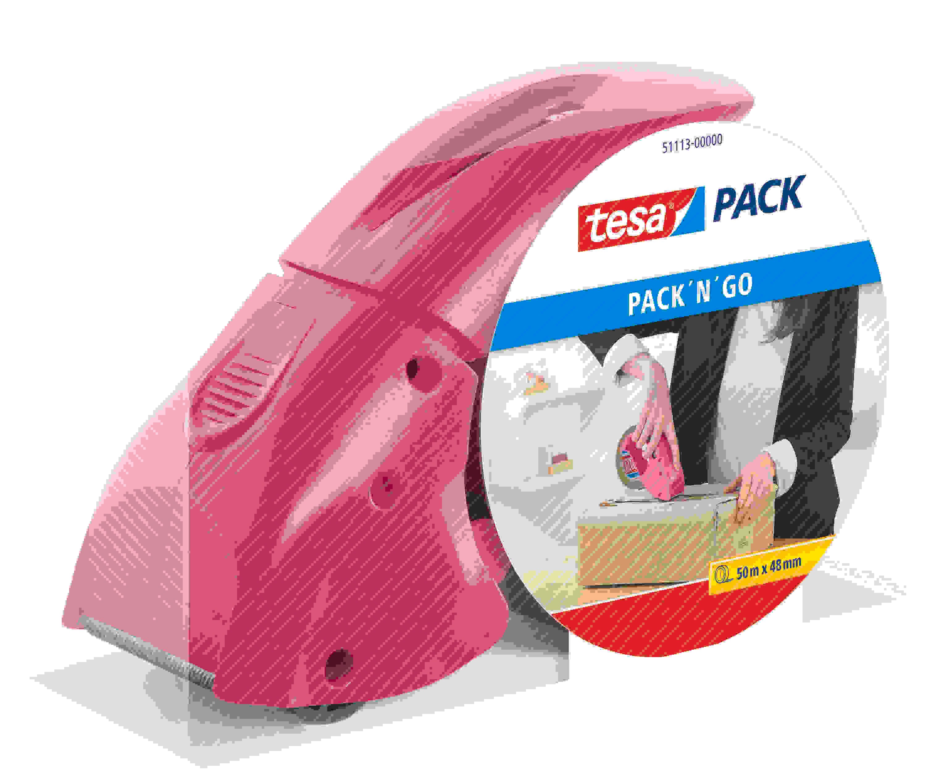 tesa Klebeband tesapack Abroller (Packung, 1-St) günstig online kaufen