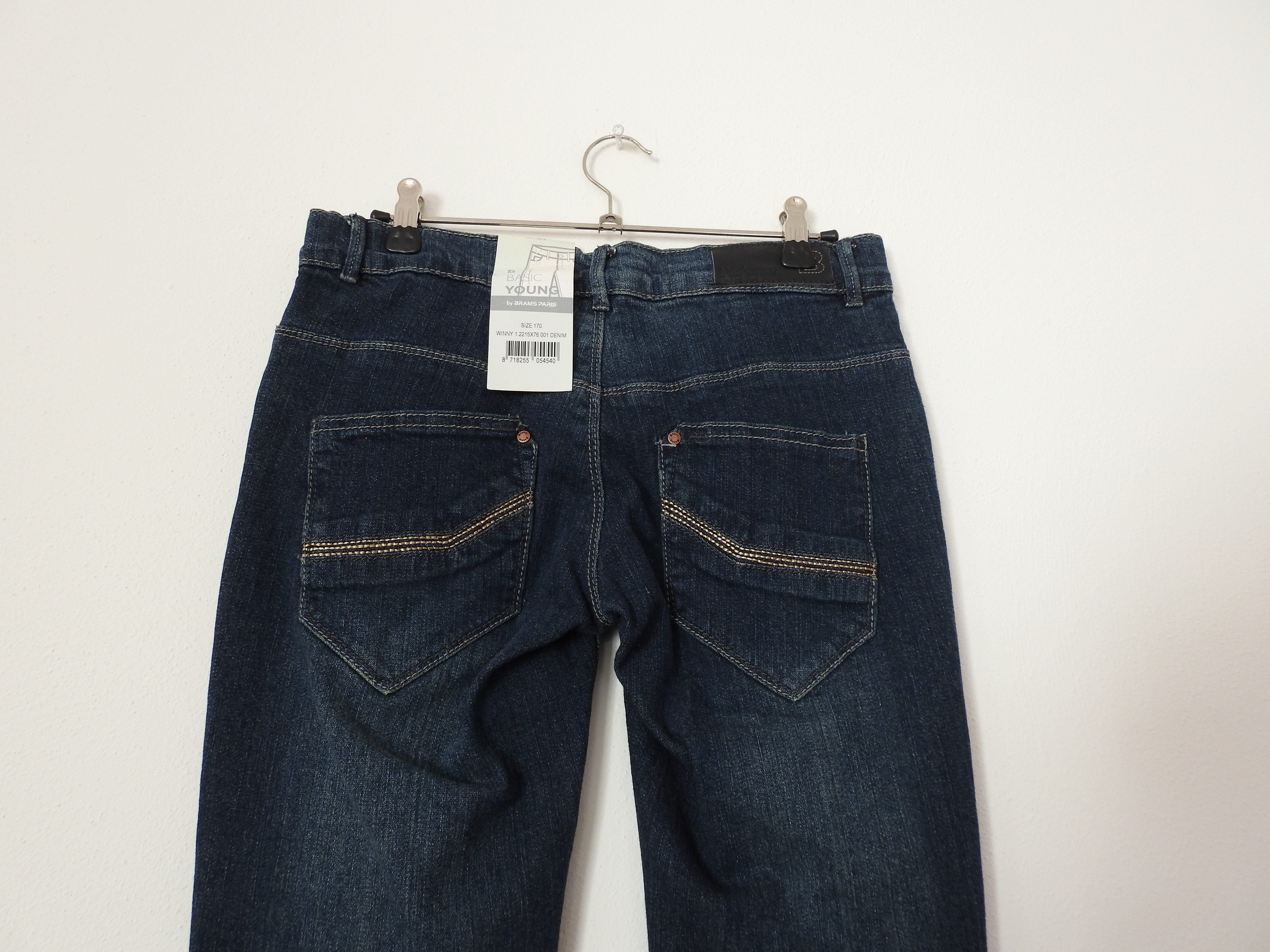 Brams Paris 5-Pocket-Jeans Winny Nieten