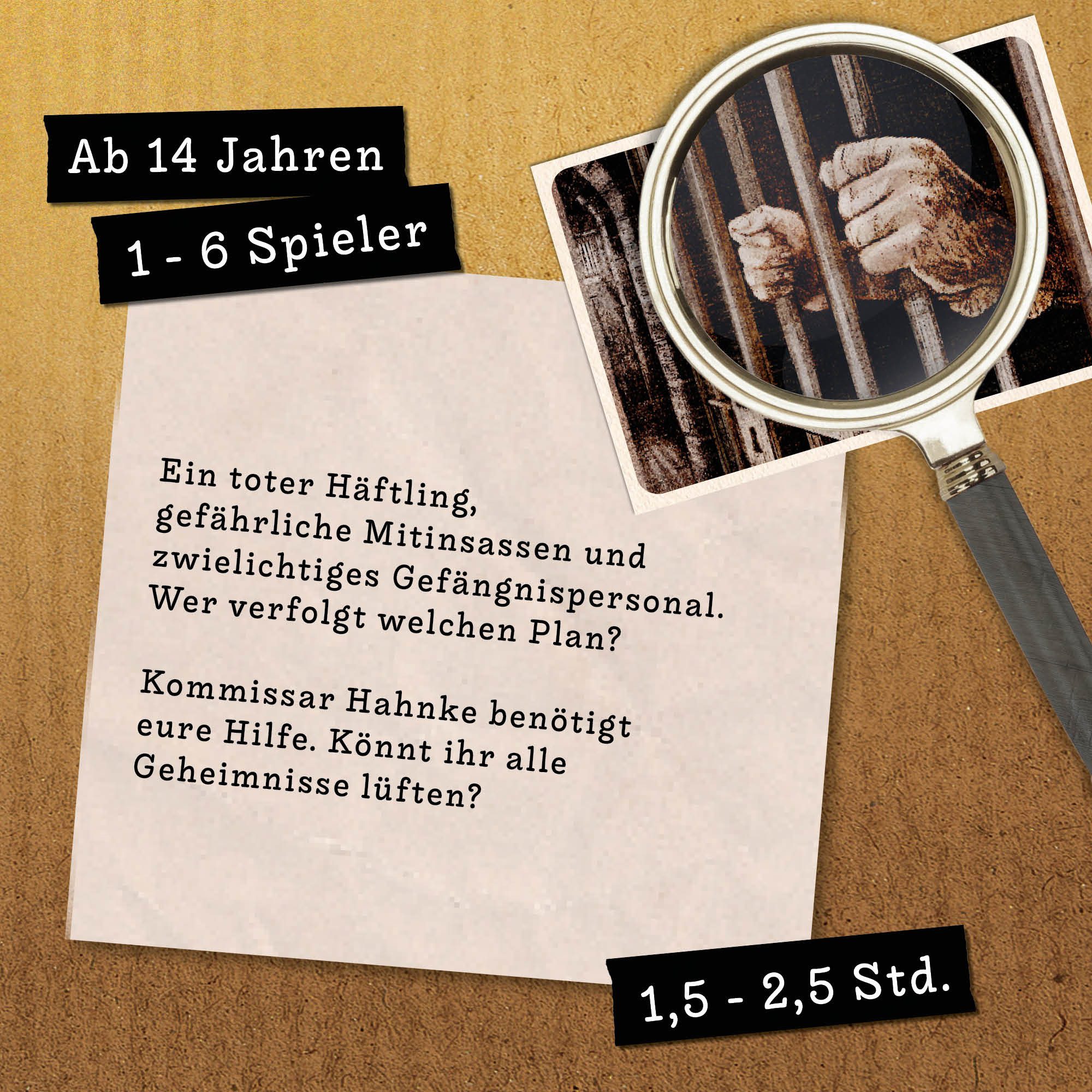 Hidden Games Tatort Spiel Ein perfekter Plan, Krimispiel, Made in Germany