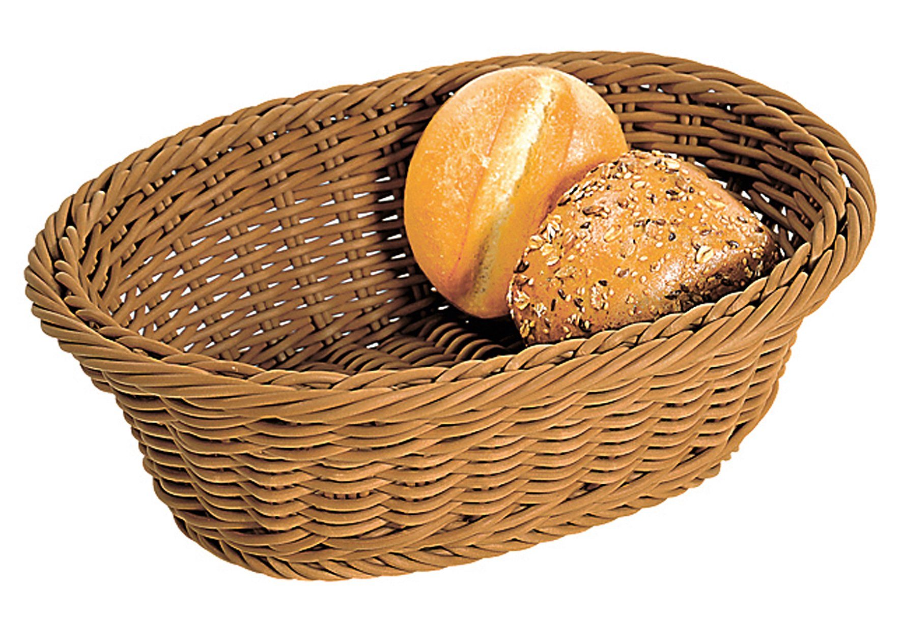 Kesper Brotkorb Brot- und Obstkorb oval braun 791836
