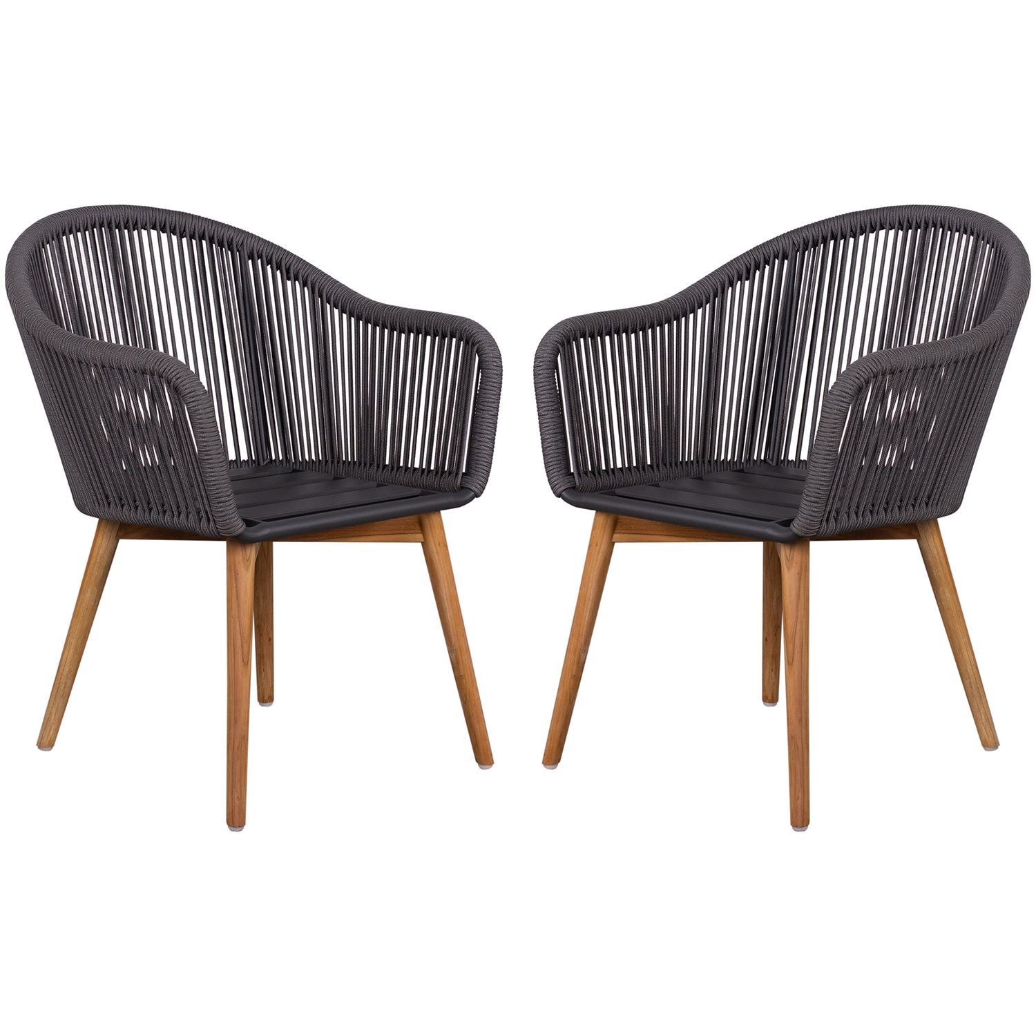 bene living Gartenstuhl Diningsessel Solana Rope günstig online kaufen