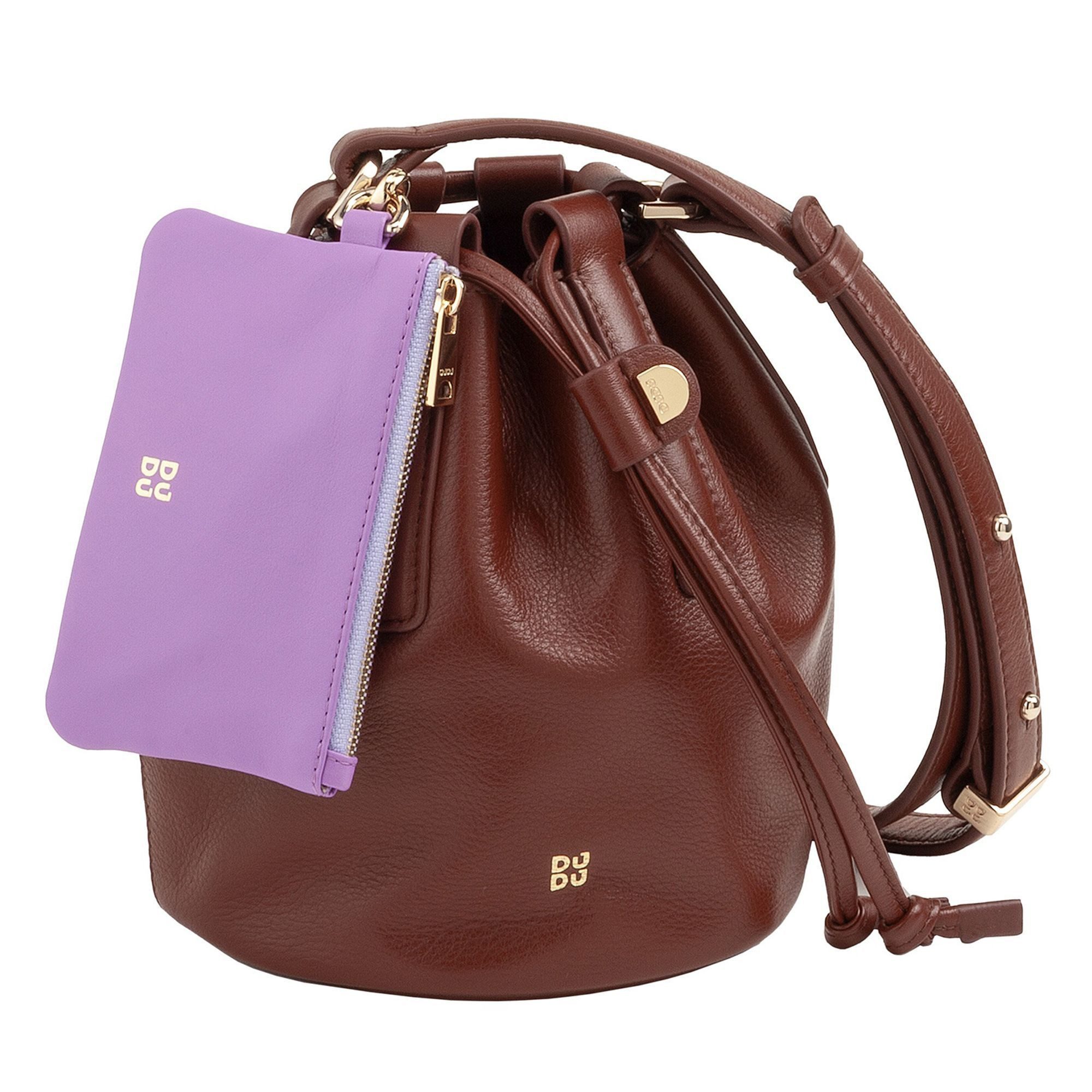 DuDu Beuteltasche, Leder günstig online kaufen
