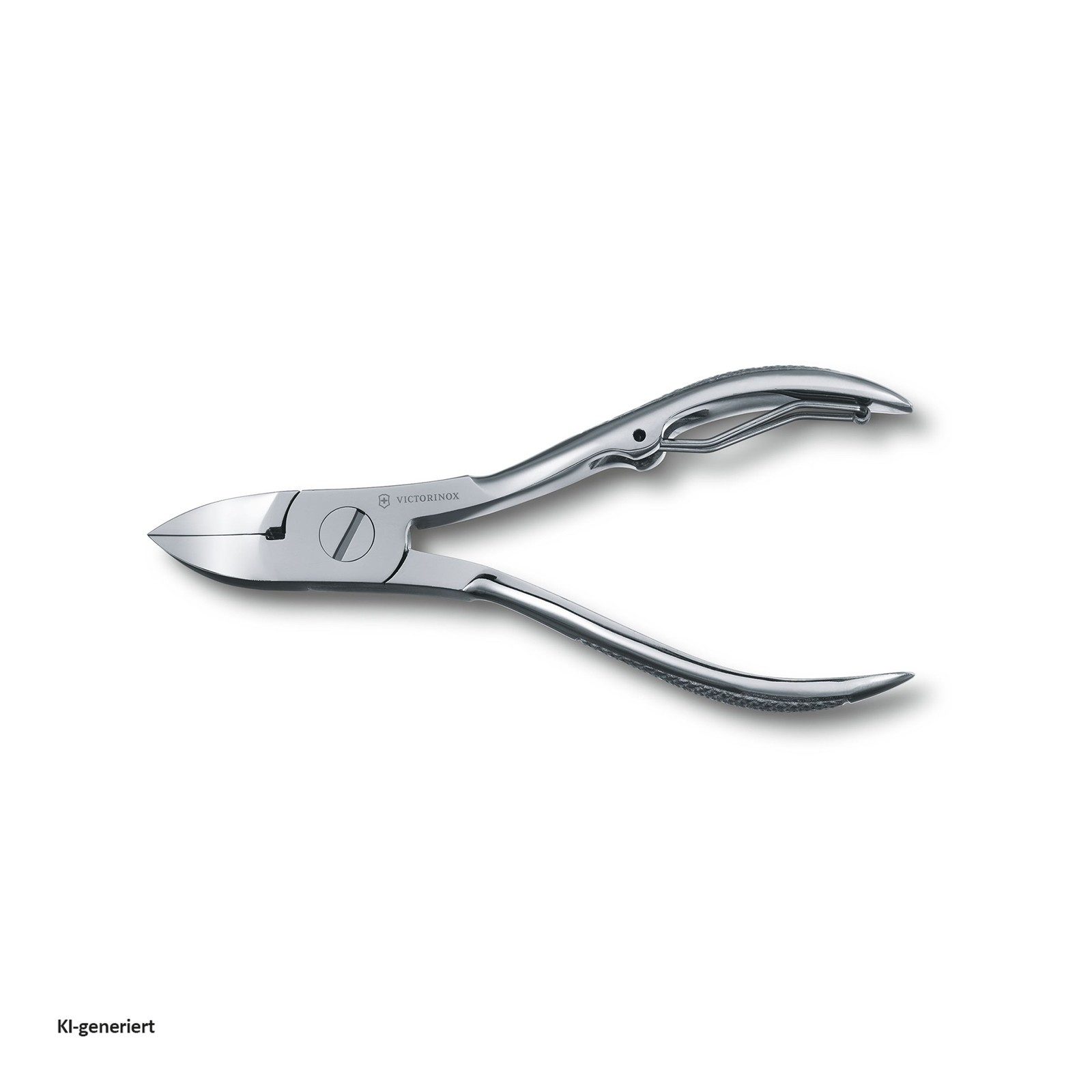 Victorinox Nagelzange Nagelzange mit karierten Schenkeln, Stück, 1-tlg., 1 Nagelzange, vernickelt Kombi Nagelknipser Nagelhautentferner