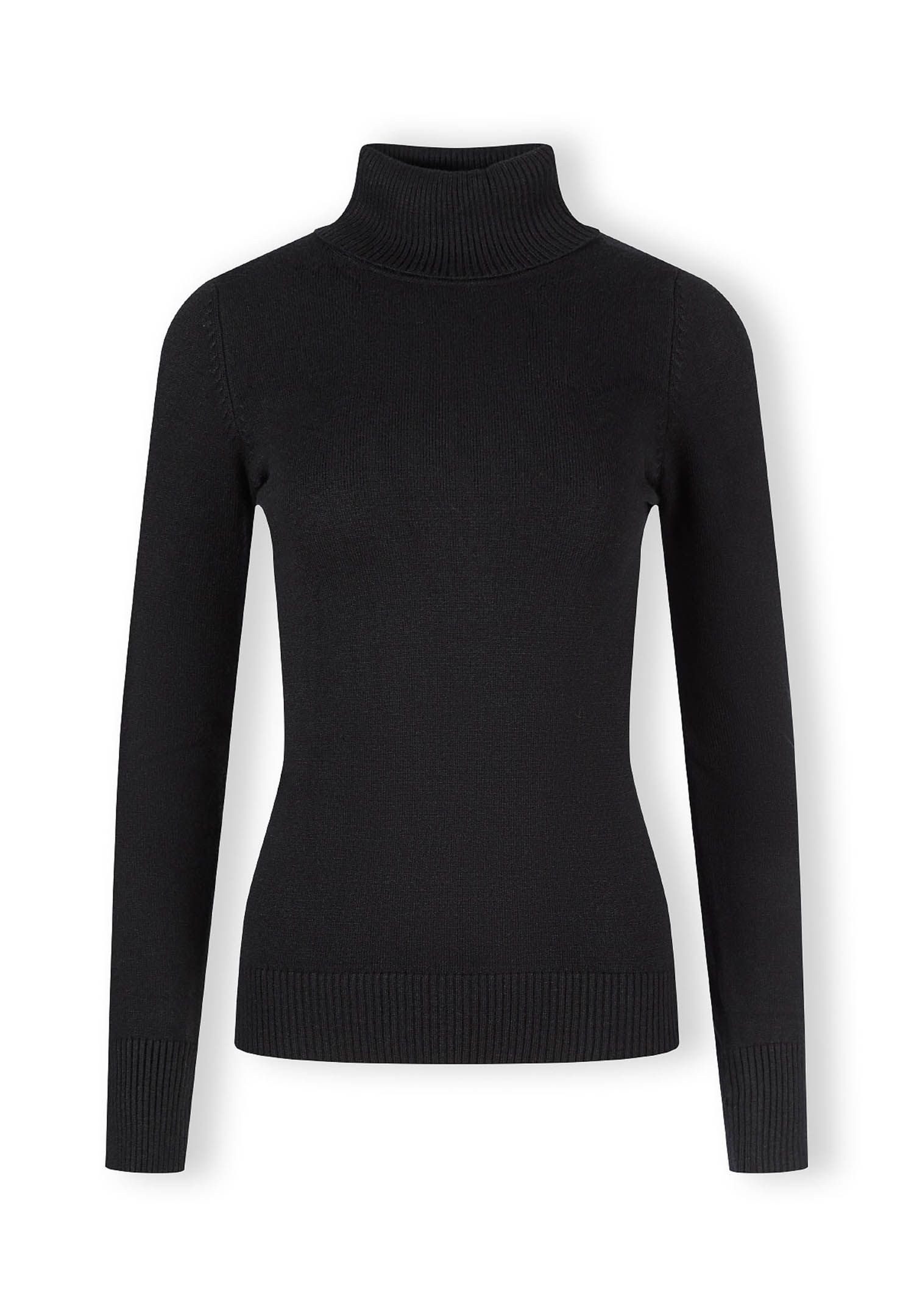 Respect Strickpullover Rollkragenpullover mit Rippbündchen und günstig online kaufen