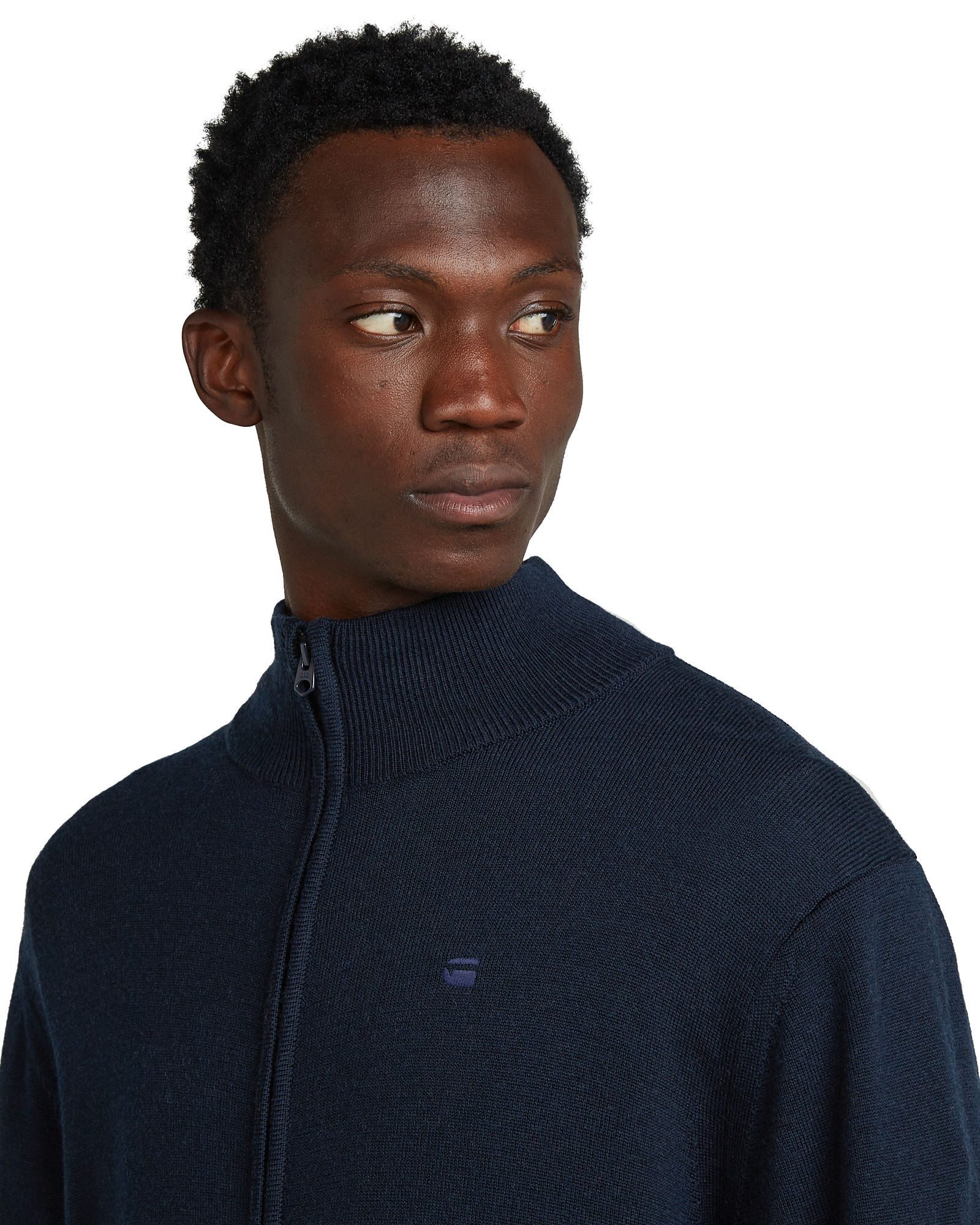 G-STAR Cardigan Premium Core Full Zip Knit