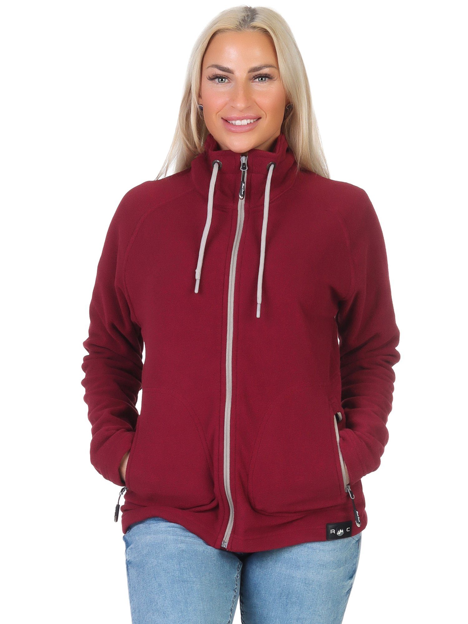 Rock Creek Fleecejacke Damen Fleecejacke Übergangsjacke D-496 – Bild 4 von 5