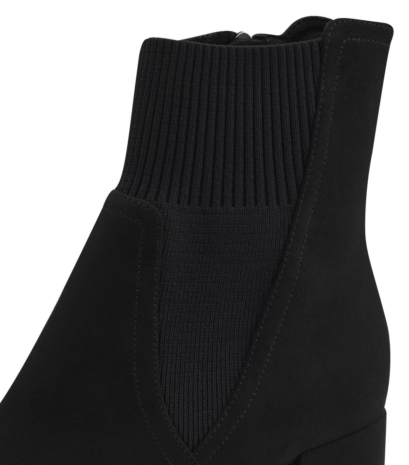 MARCO TOZZI Stiefelette mit goldenem Detail an der Laufsohle