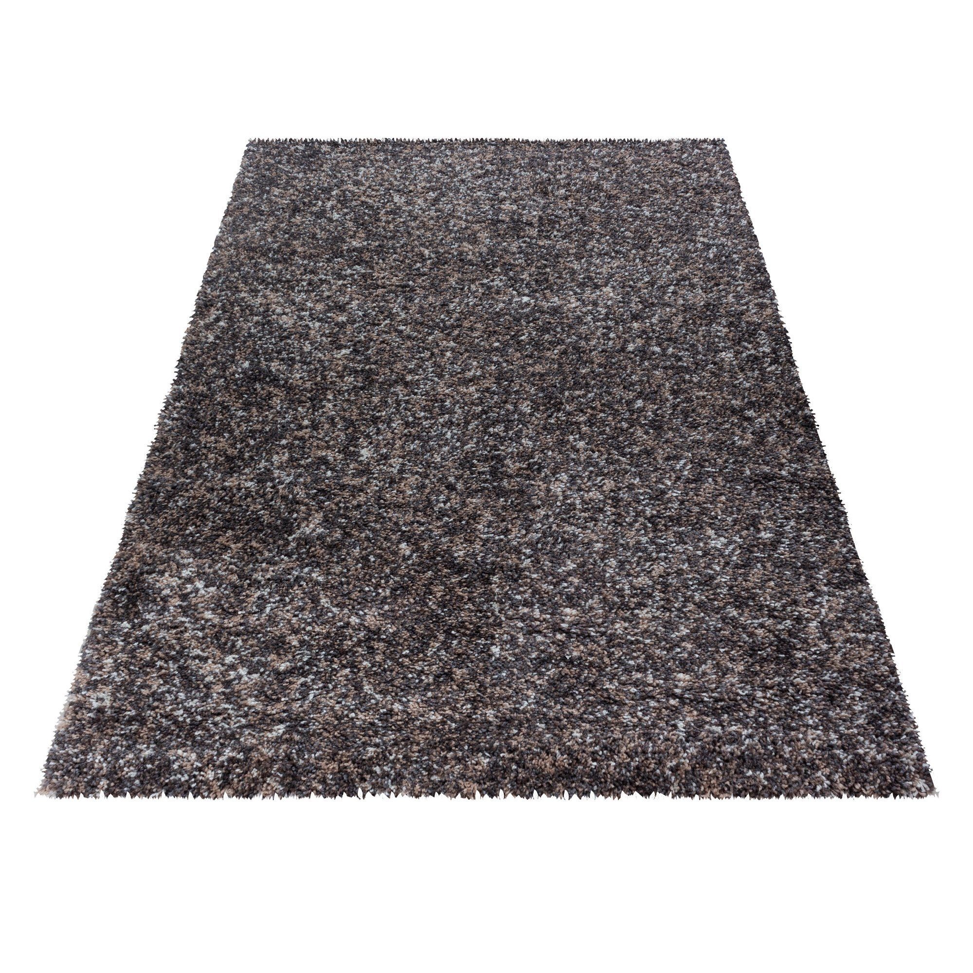 Stilvoll Günstig Hochflor-Teppich Teppich für den Flur oder Küche Meliertes Design, Läufer, Höhe: 30 mm
