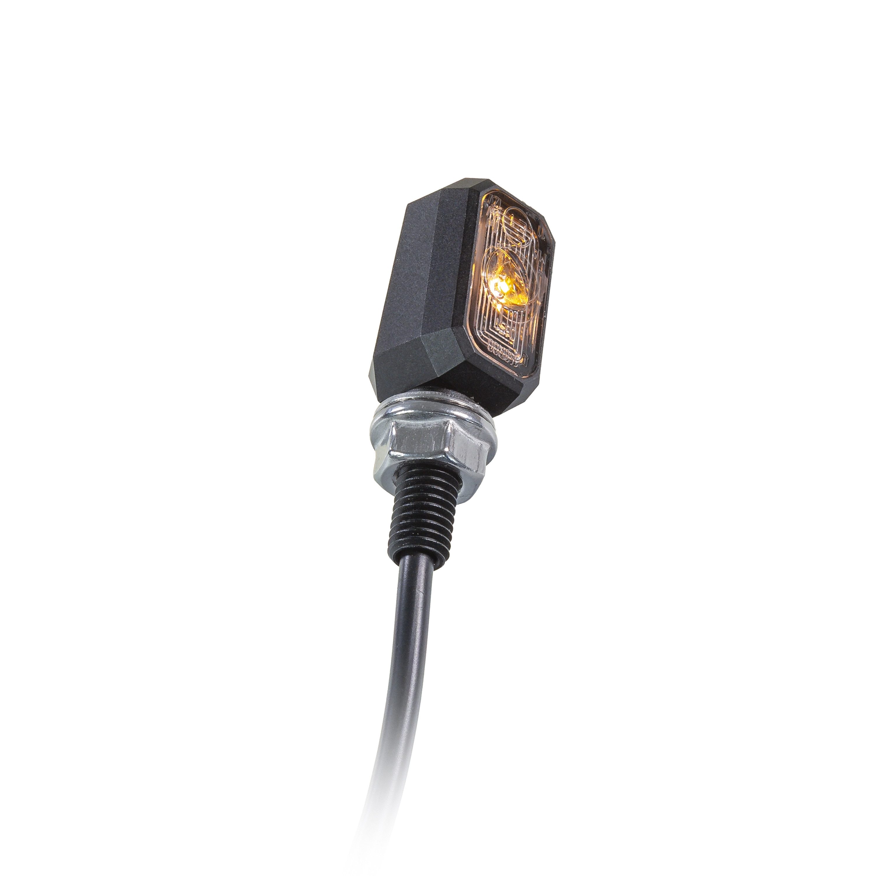 Kellermann Blinker Kellermann Blisk CL LED Blinker schwarz vorn beidseitig verwendbar