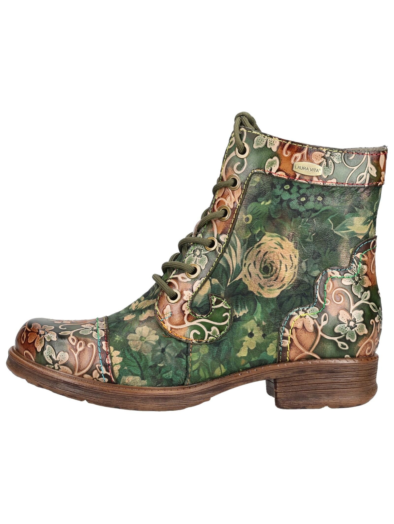 LAURA VITA LAURA VITA Stiefelette Leder/Textil Schnürstiefelette