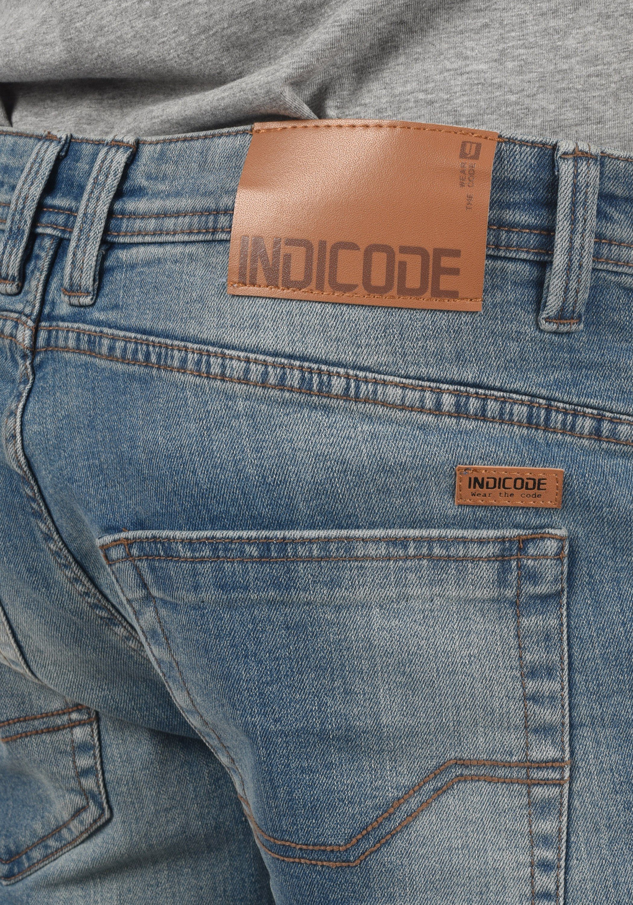 Indicode Blue IDQuebec 5-Pocket-Jeans Wash (1014)