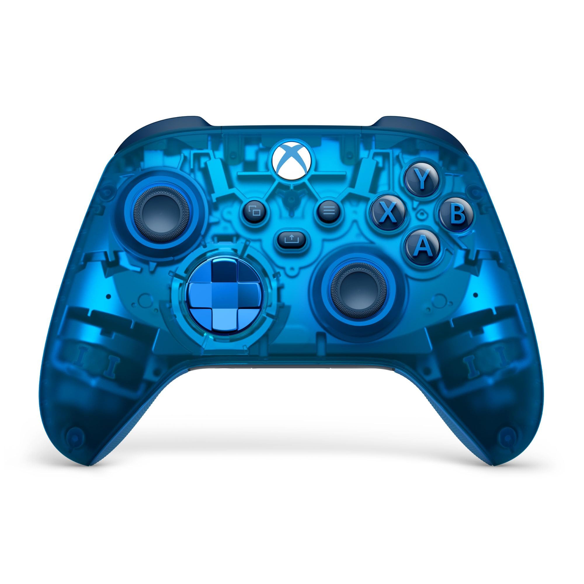 Microsoft Xbox Wireless Controller Windows + Series X/S Sky Cipher SE Xbox-Controller (Special Edition, 1 St., Transparent)