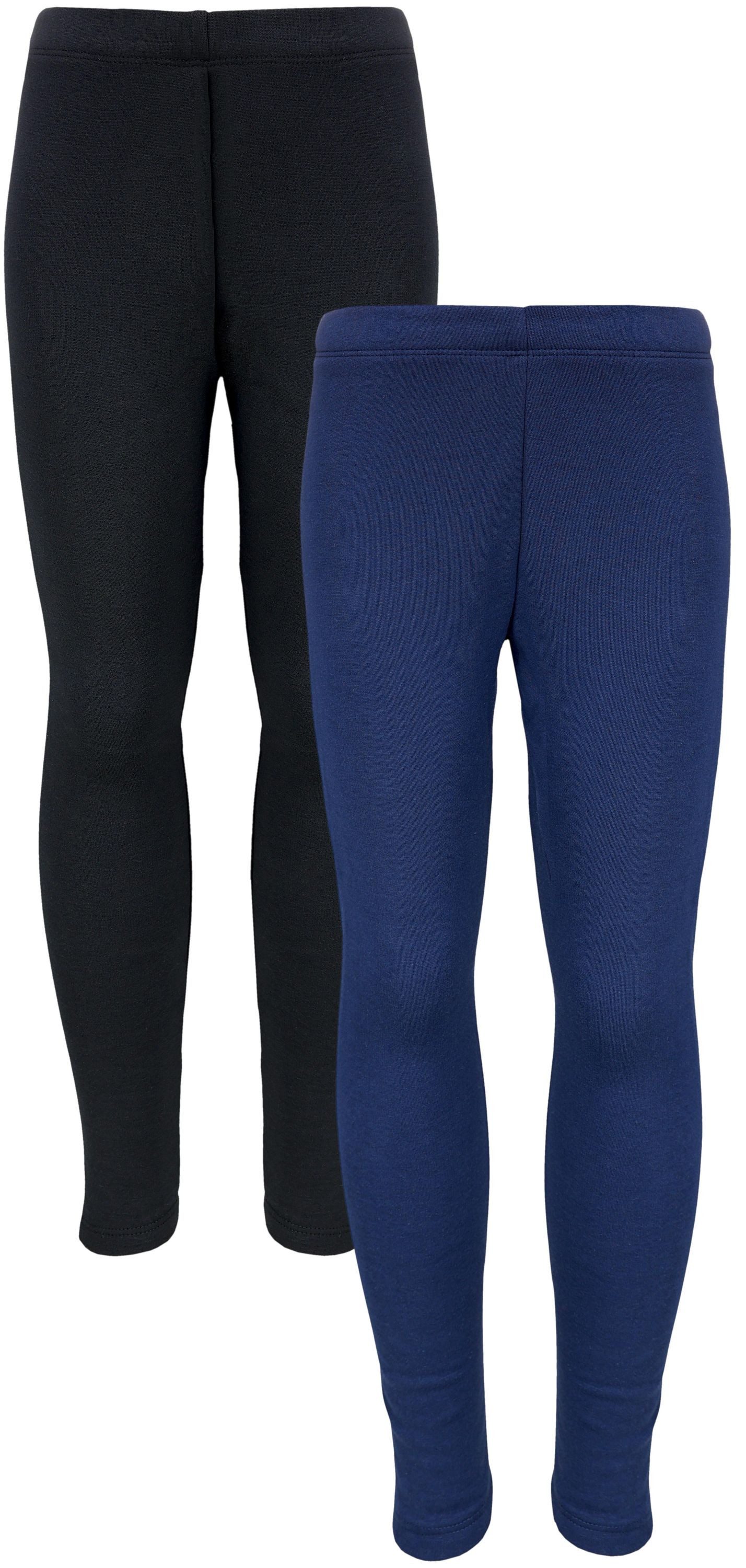 TupTam Thermoleggings Mädchen Leggings 2er PACK WinterleggingsThermo Gefüttert Fleece