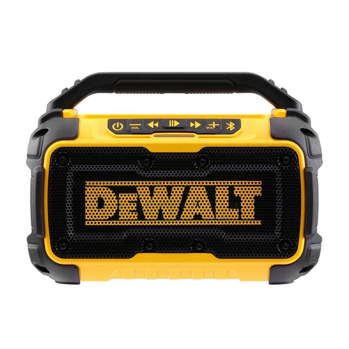 DeWalt DCR011-XJ Bluetooth-Lautsprecher Basisversion ohne Akku Bluetooth-Lautsprecher (Baustelle)