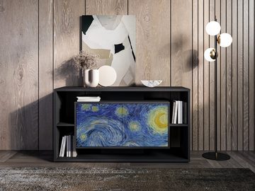 Swema Kommode Van Gogh der serie „Kunst im Innenraum“ Push-to-open-Funktion