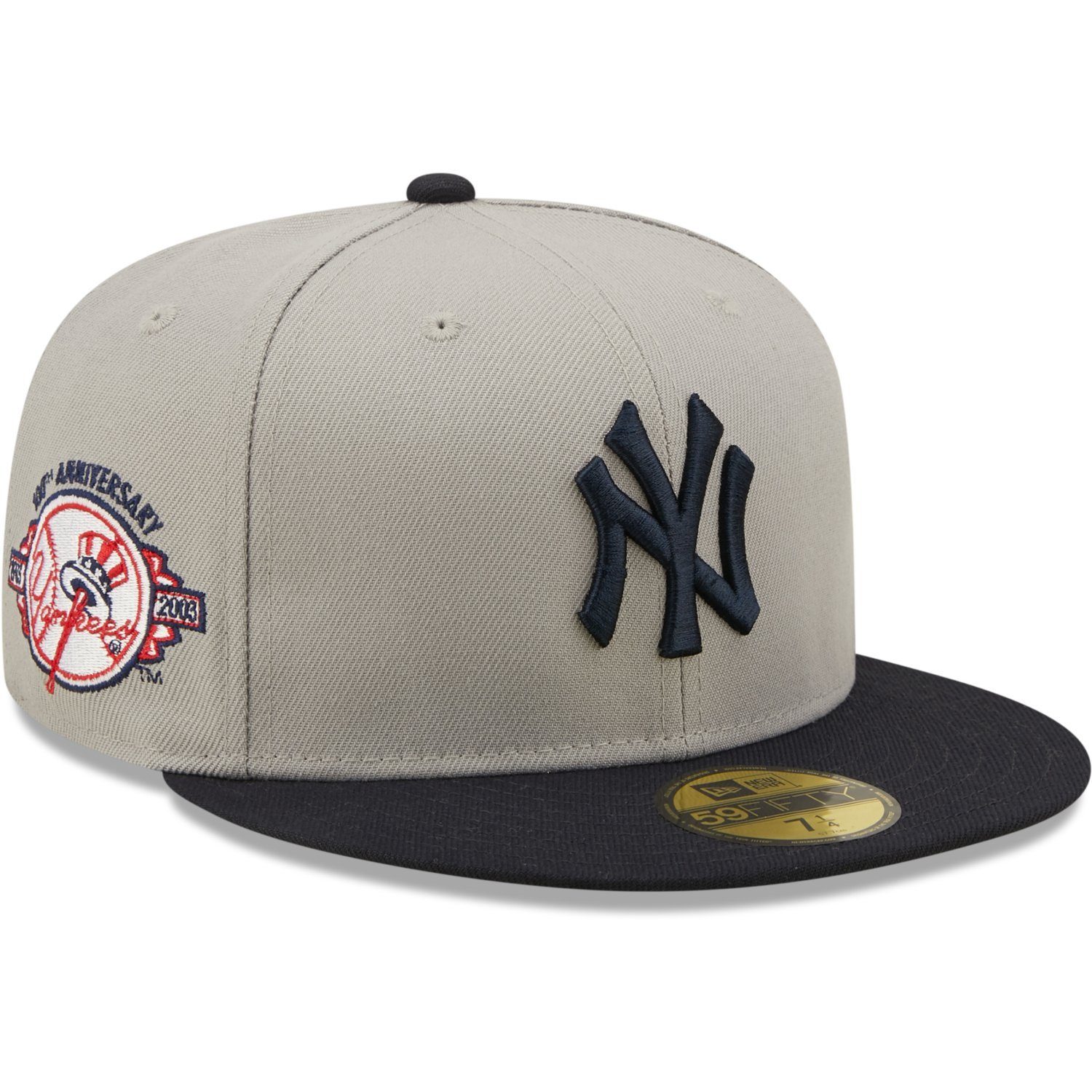New Era Fitted Cap PATCH York 59Fifty New Yankees SIDE