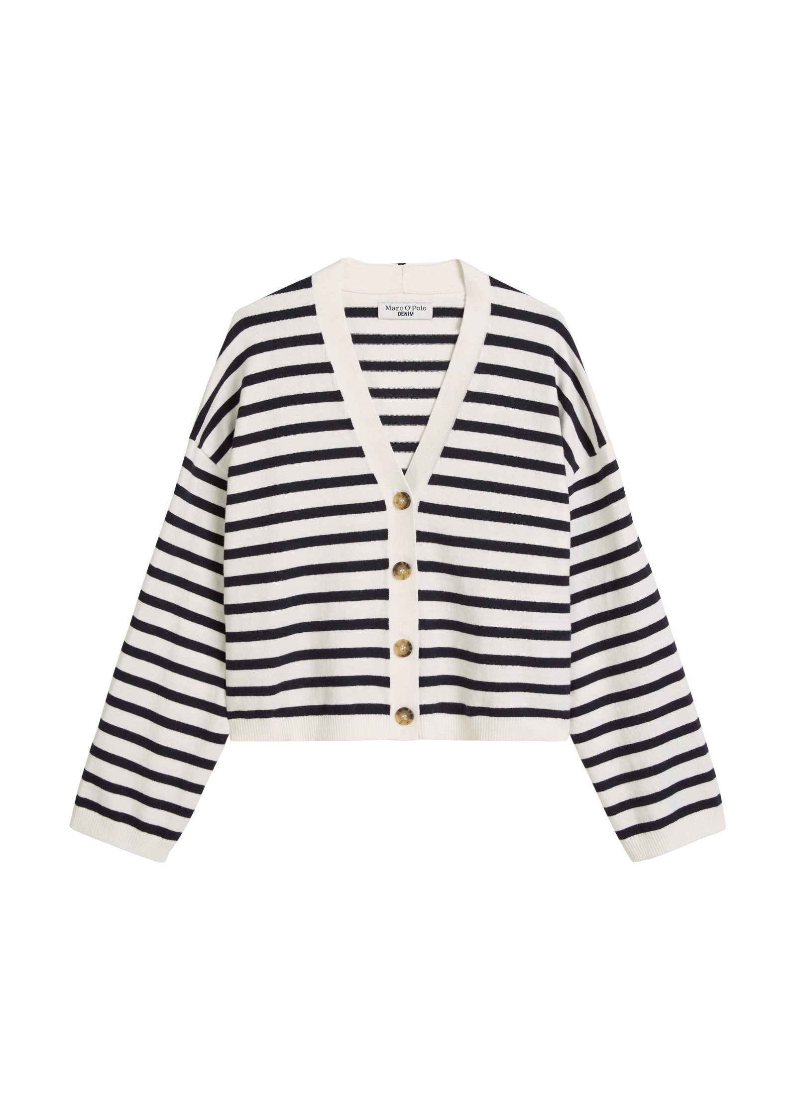 Cardigan aus Soft Cotton Stretch