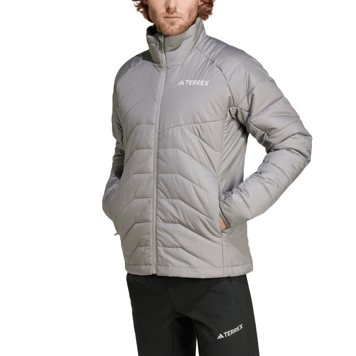 adidas Performance Funktionsjacke Isolationsjacke Terrex Multi Insulated (Wanderjacke) grau Herren