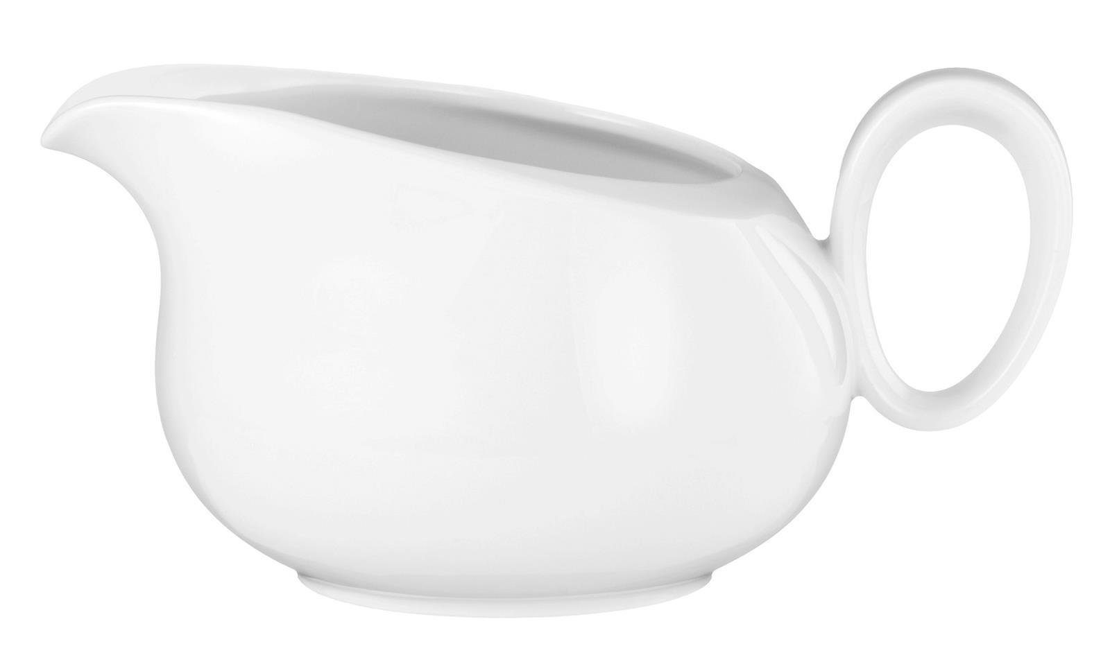 Seltmann Weiden Sauciere Seltmann Weiden Trio weiß Sauciere 0,60 l, Porzellan, (Packung)