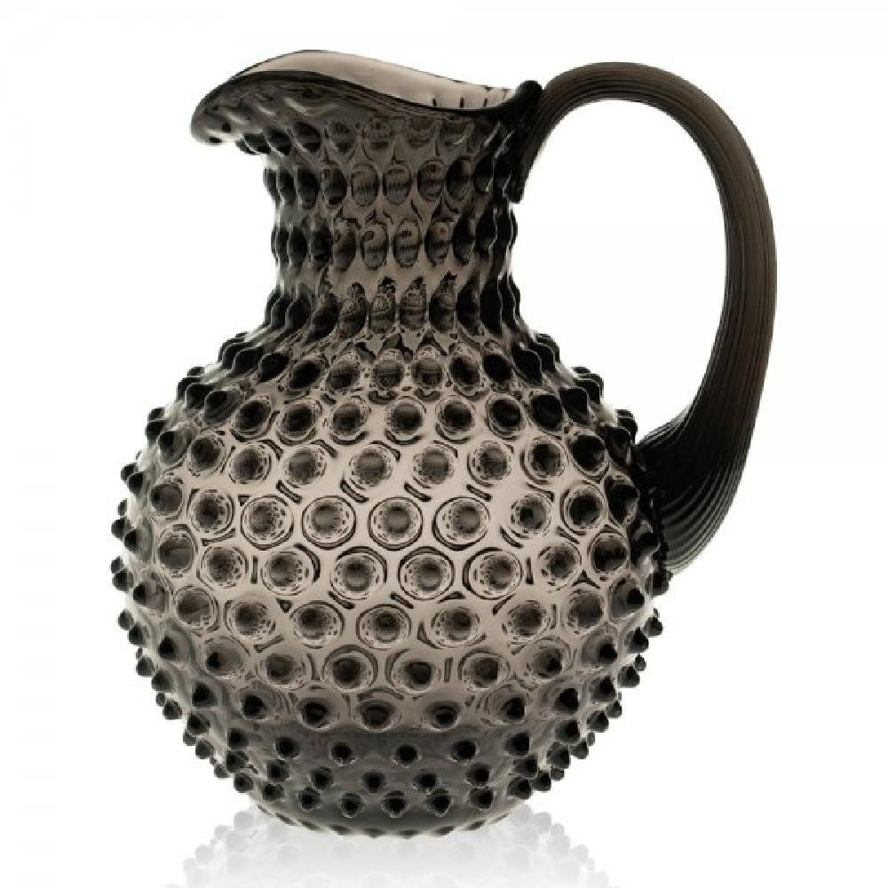 KLIMCHI Karaffe Studio Karaffe Hobnail Jug Black Smoke (1000ml)