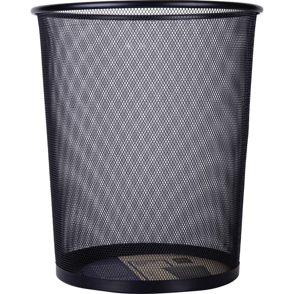 Deli Mülleimer E9189 Mülleimer 18 l Metall (x H) 29.5 cm x 34 cm Schwarz 1 St.