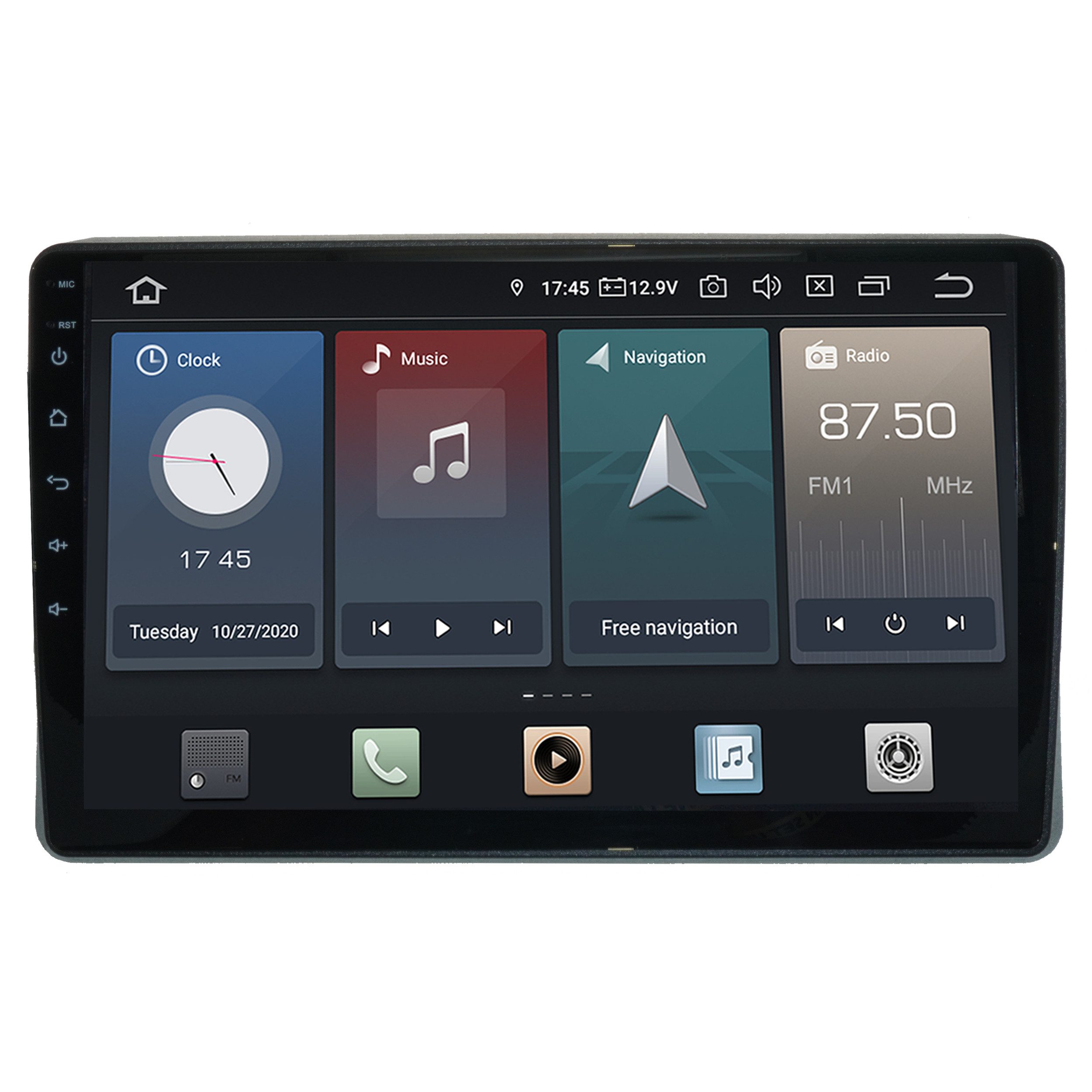 Für Renault Master 10" Touch Android Autoradio GPS Navigation CarPlay Einbau-Navigationsgerät