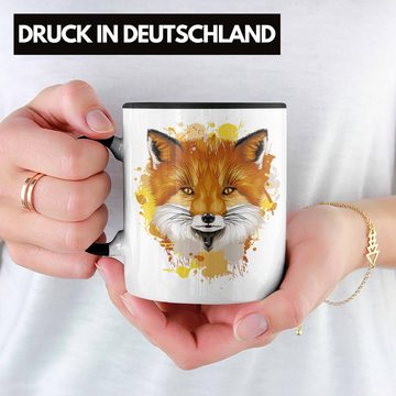 Trendation Tasse Fuchs Grafik Geschenk Tiere Fux