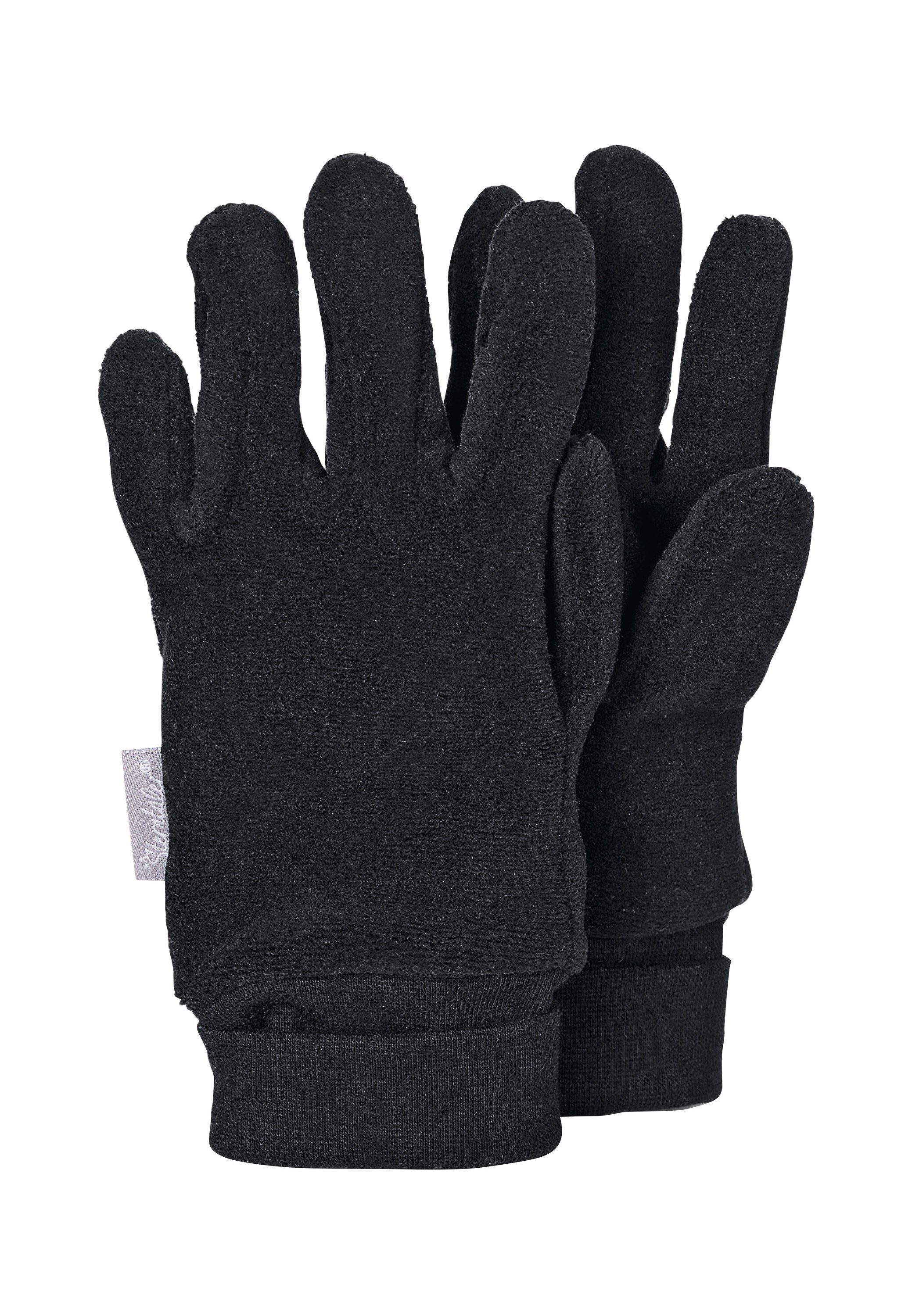 Sterntaler® Fleecehandschuhe Fingerhandschuhe uni (1-St) aus Mircofleece und elastischem Bündchen