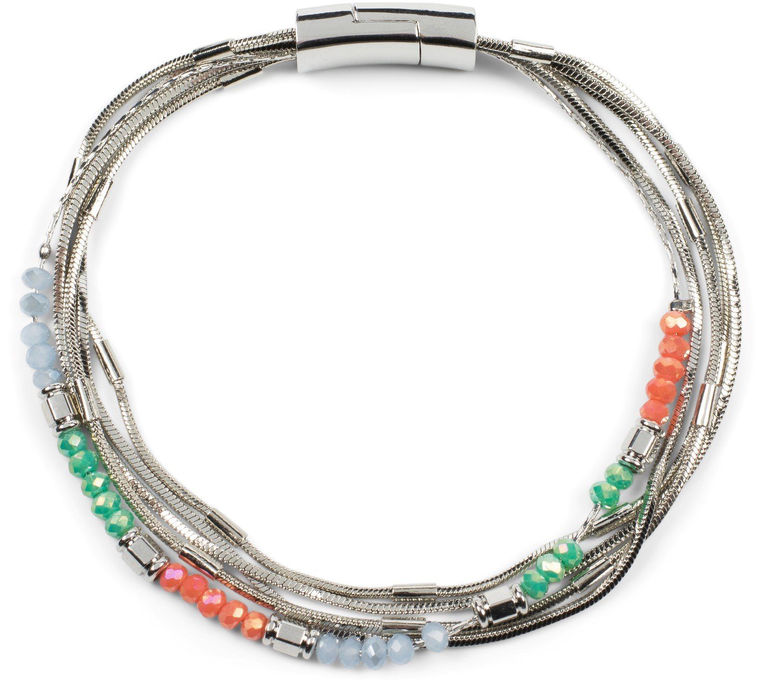 styleBREAKER Armband Armband mit feinen Ketten günstig online kaufen