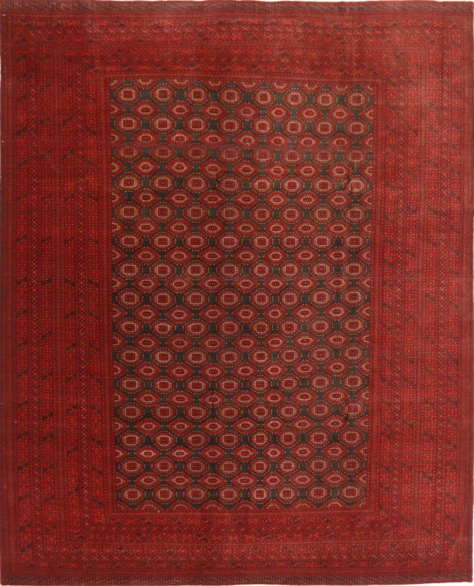 Orientteppich Afghan Mauri 300x370 Handgeknüpfter Orientteppich, Nain Trading, rechteckig, Höhe: 6 mm | Kurzflor-Teppiche