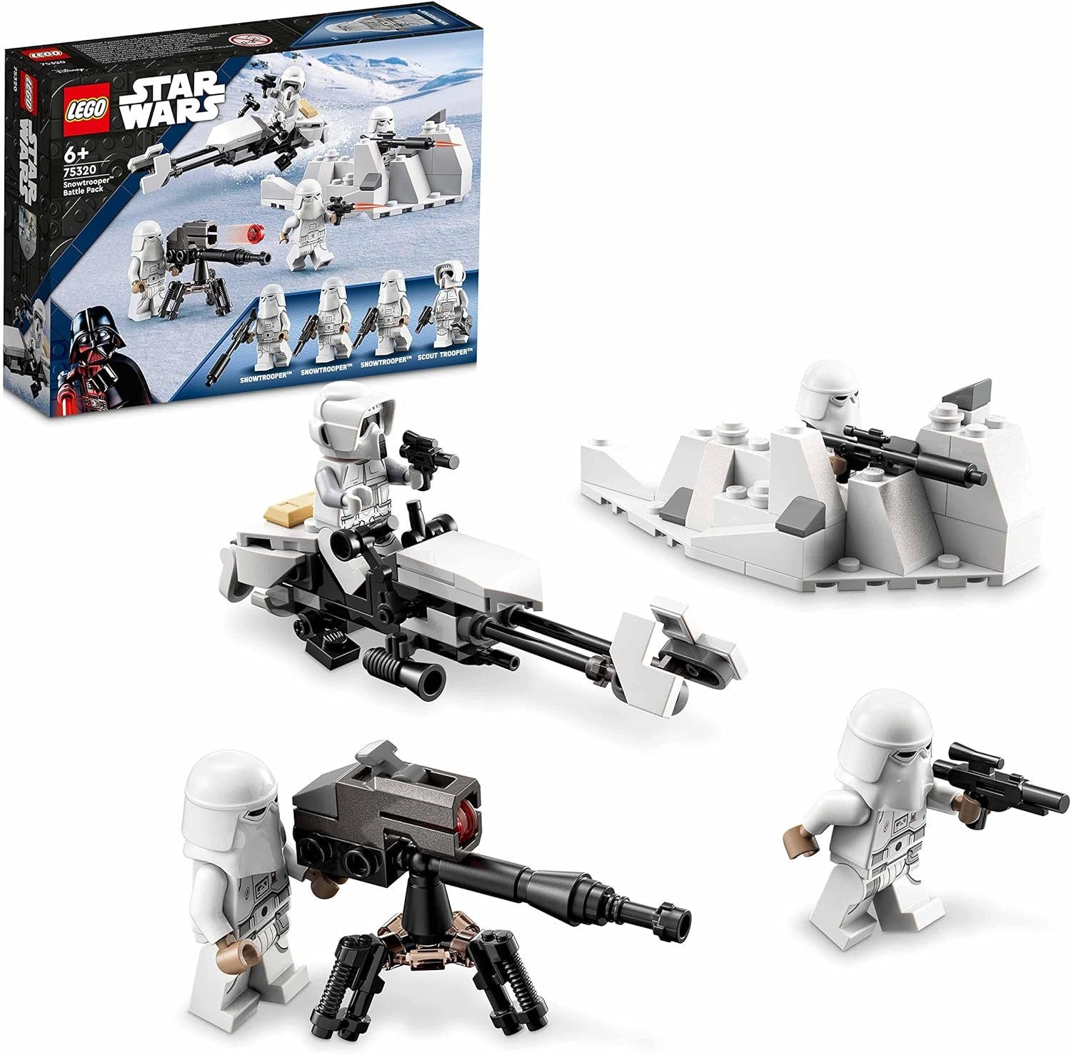 LEGO® Star Wars - Snowtrooper Battle Pack (75320) Konstruktions-Spielset, (105 St)