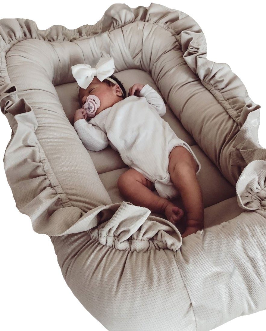 Divita-Mode Kuschelnest Baby nestchen Nest Babynest Reisebett Kuschelnest