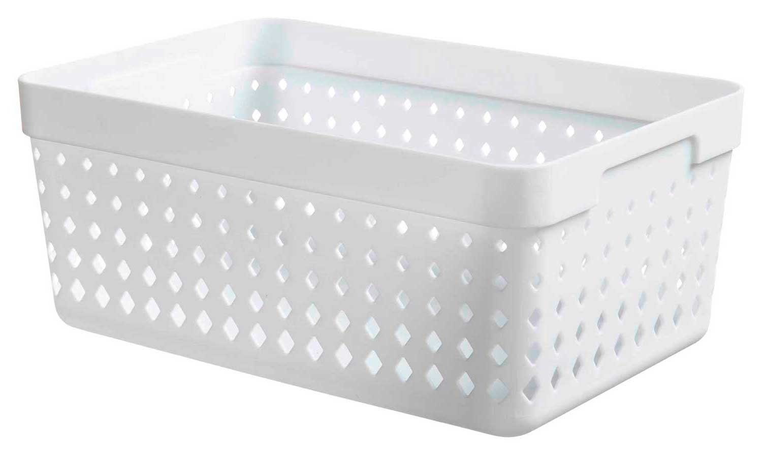 Aufbewahrungsbox Aufbewahrungsbox SEOUL, Weiß, B 23,8 cm (1 St)