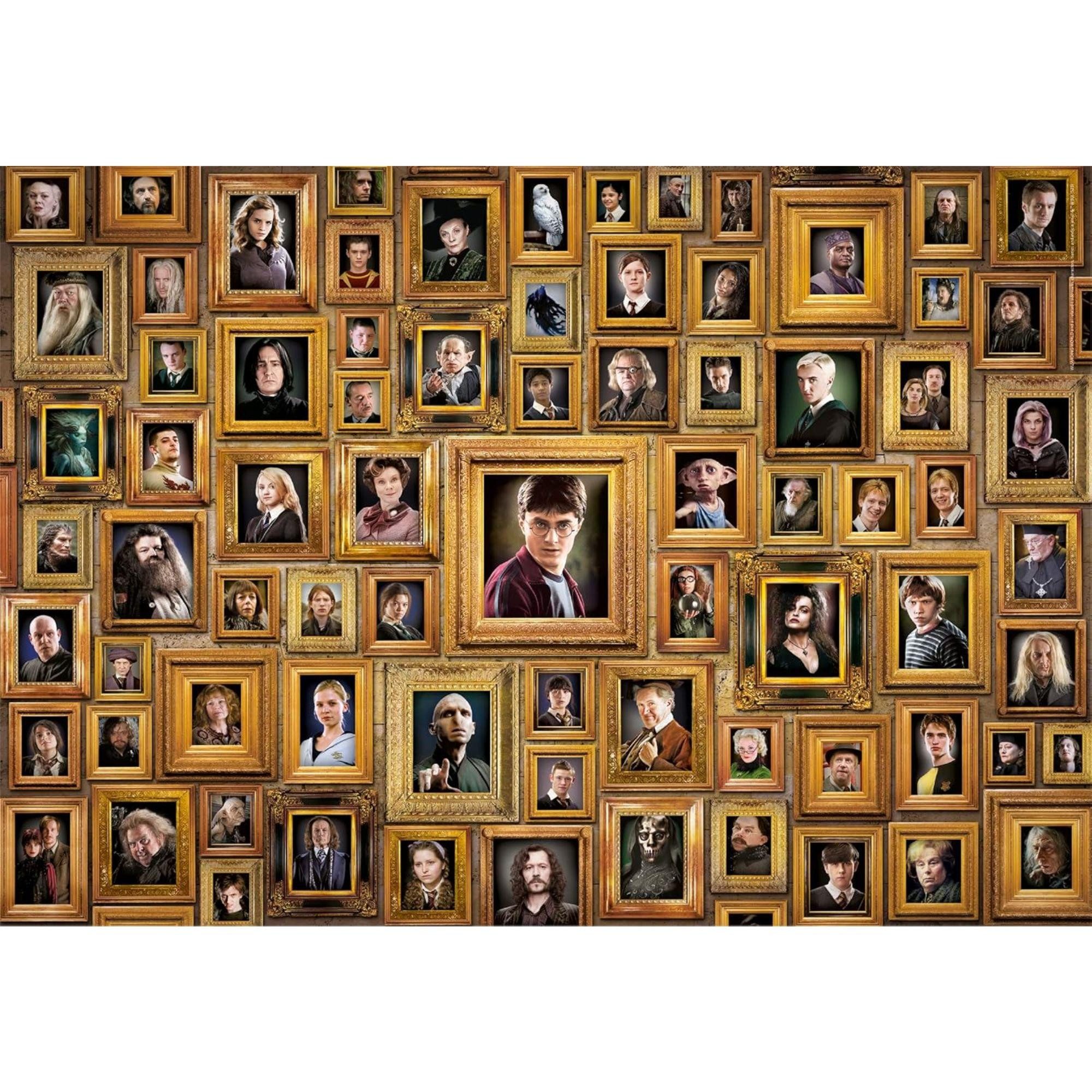 Clementoni® Puzzle Paintings Impossible (1000 Teile) - Harry Potter, 1000 Puzzleteile