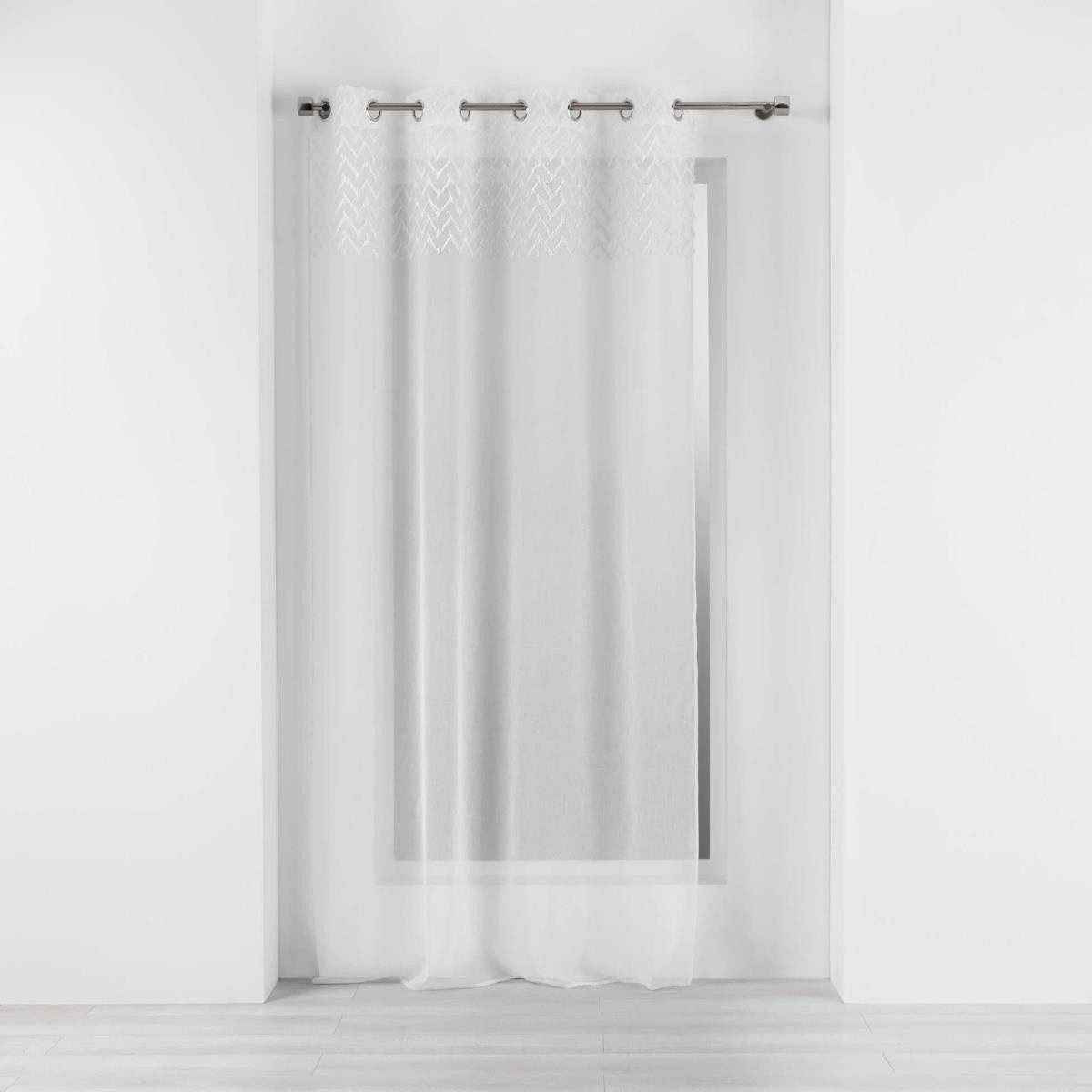 Douceur d'intérieur Gardine Gardine für Wohnzimmer mit Ösen IZAORA, 140 x 240 cm