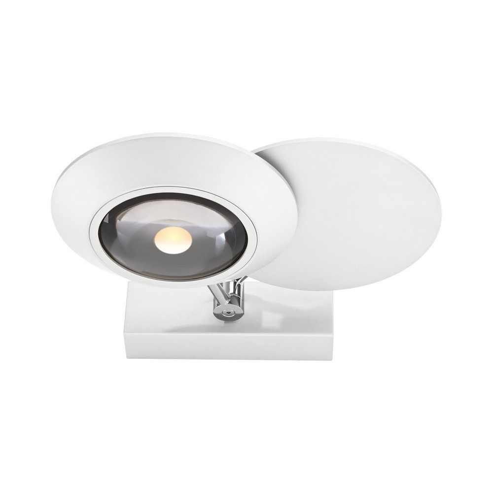 Paul Neuhaus LED Deckenspot LED Wandlampe PURE Oculis, dimmbar über Tronicdimmer, 2x LED Board 11W, warmweiß, dreh- schwenkbarer Spot, dimmbar