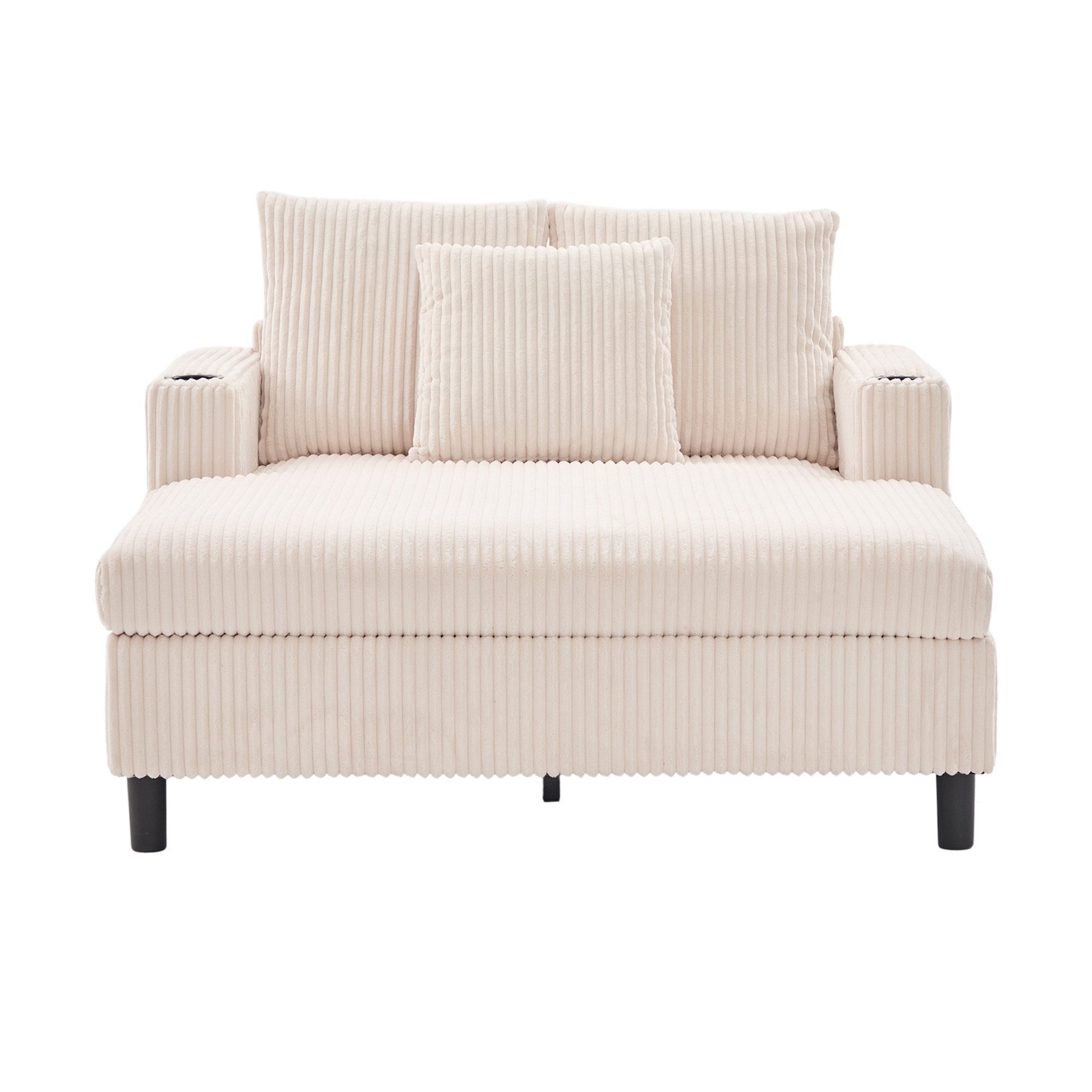 LVHOM Polsterliege XXL Relaxsessel mit LED-Licht günstig online kaufen