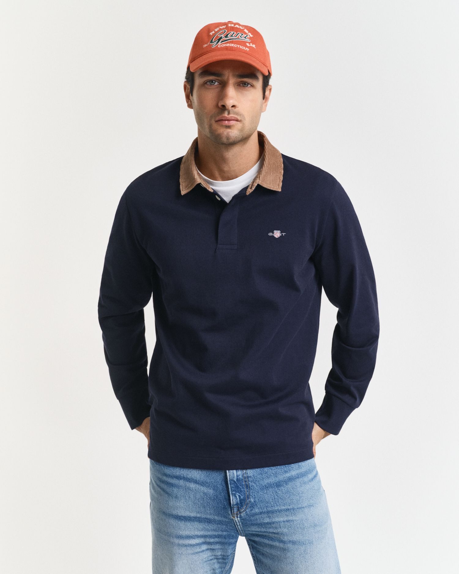 Gant Langarm-Poloshirt