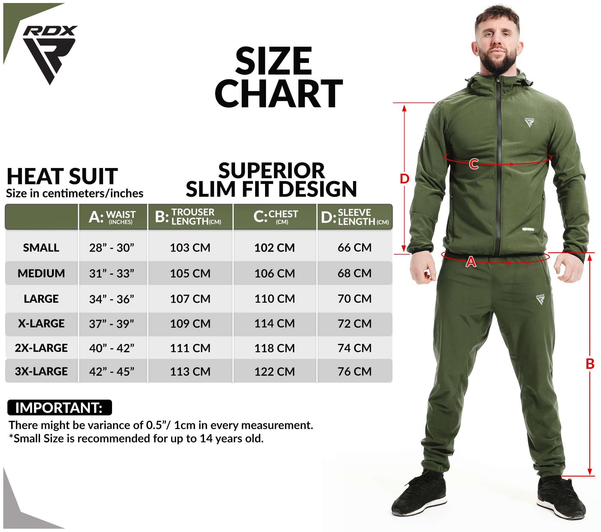 RDX Thermohemd RDX Jogginganzug zum Abnehmen, Saunaanzug Trainingsanzug Männer Frauen