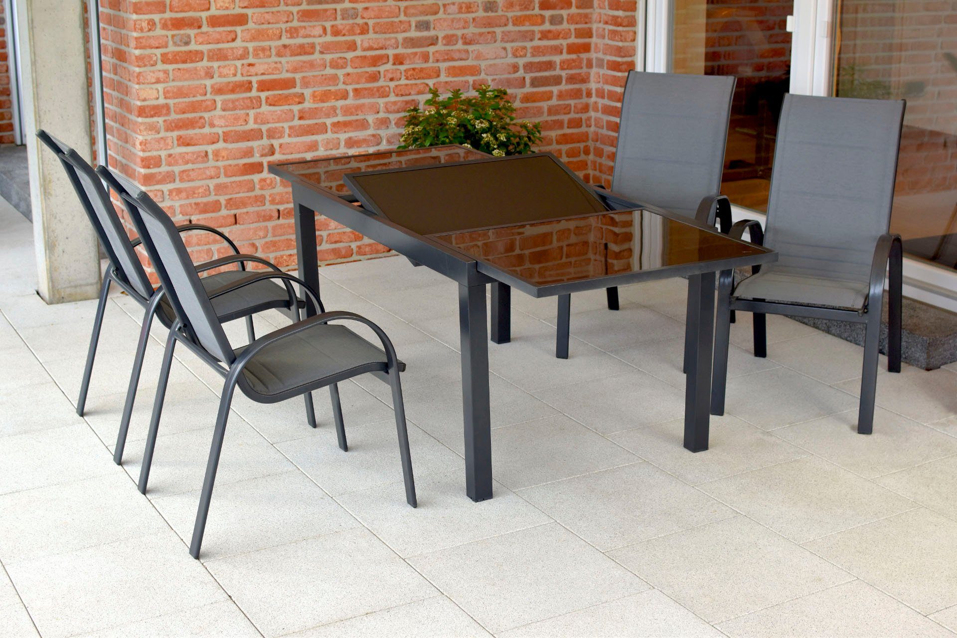 MERXX Garten-Essgruppe Amalfi, (7-tlg)