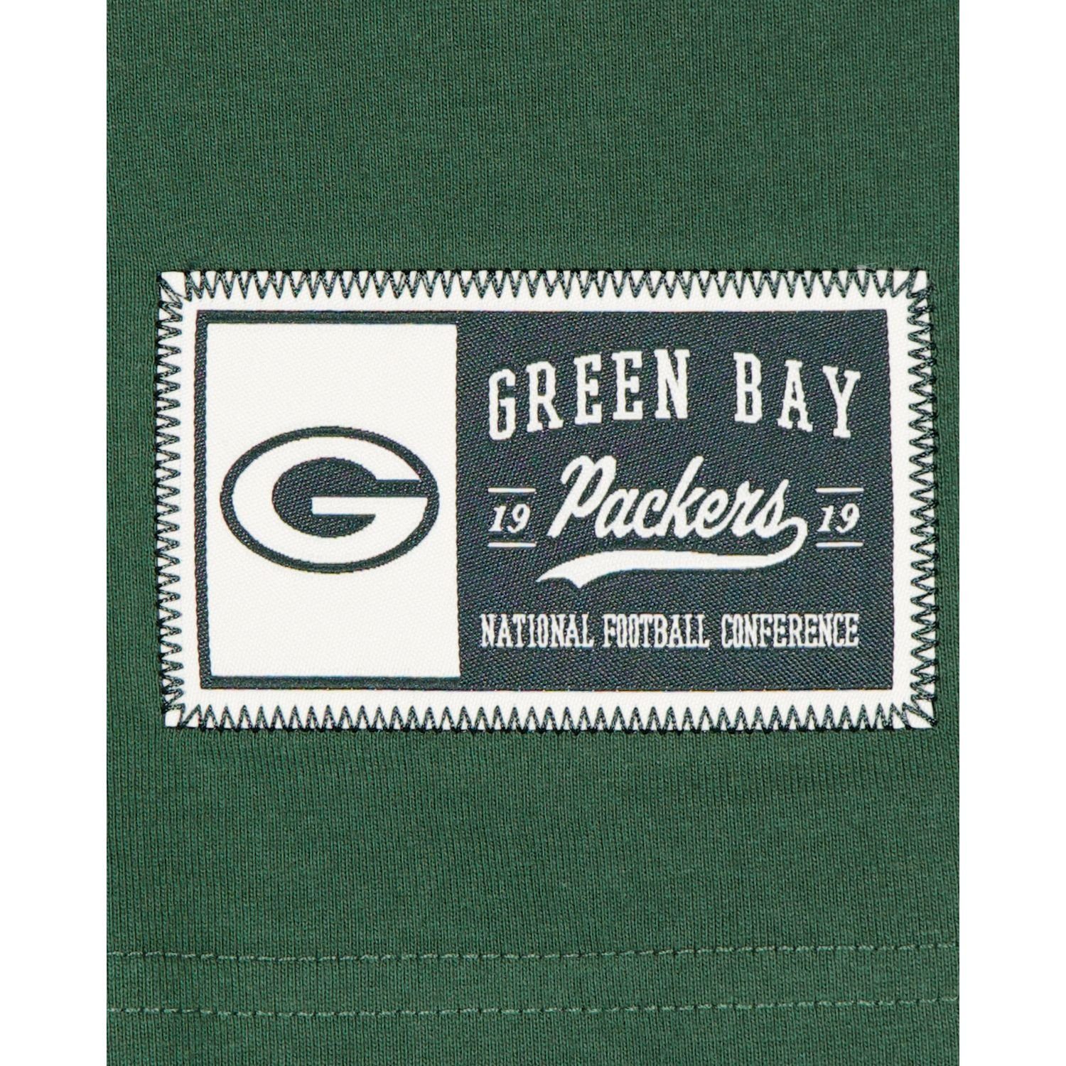 New Era Print-Shirt NFL LETTERMAN Bay Green Packers