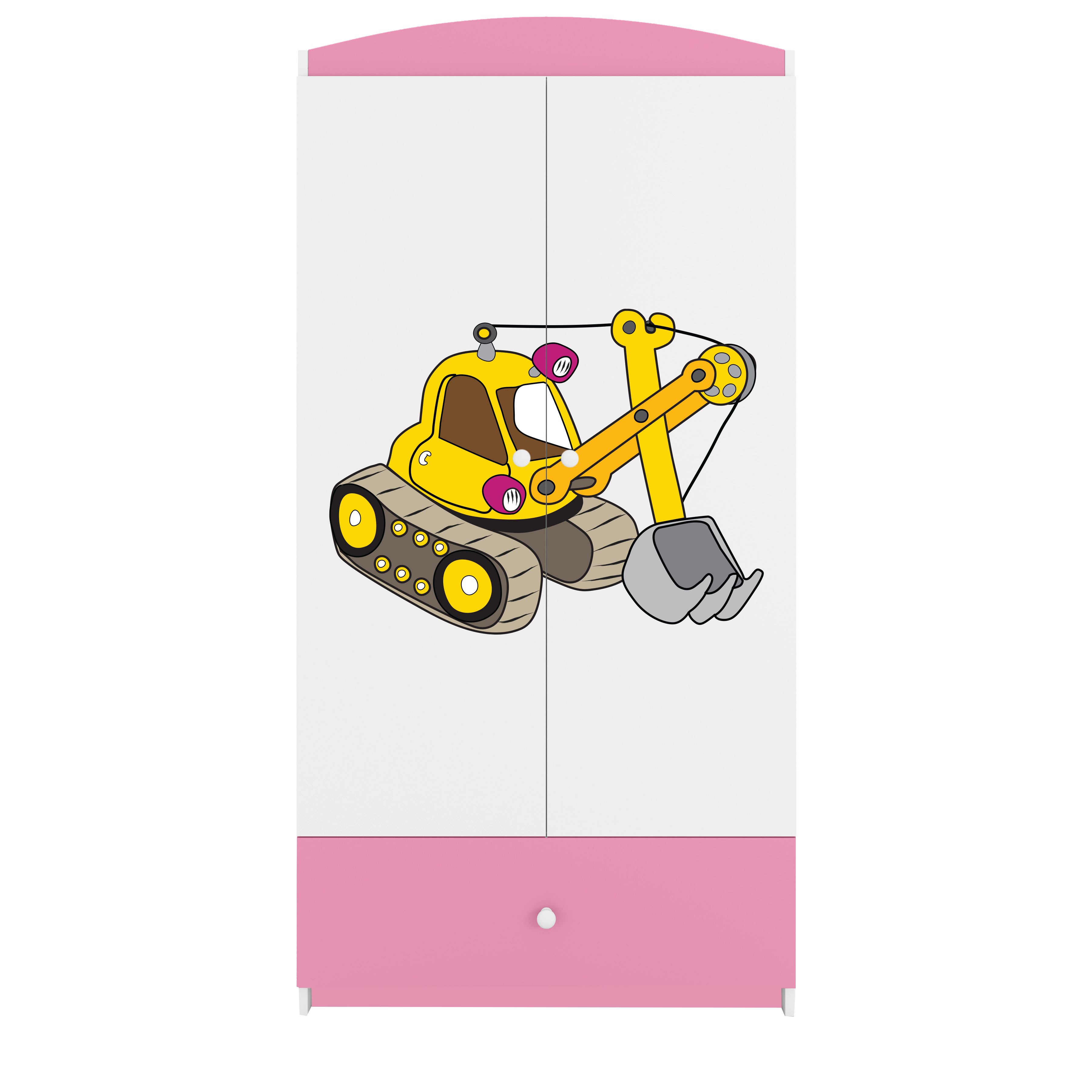 Raumhirsch Furniture Kinderkleiderschrank Babydreams Drehtürenschrank Kleid günstig online kaufen