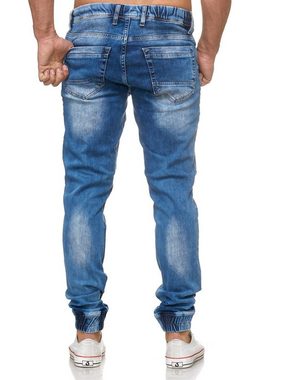 Tazzio Straight-Jeans 17506 Sweat Hose im Jogger-Stil