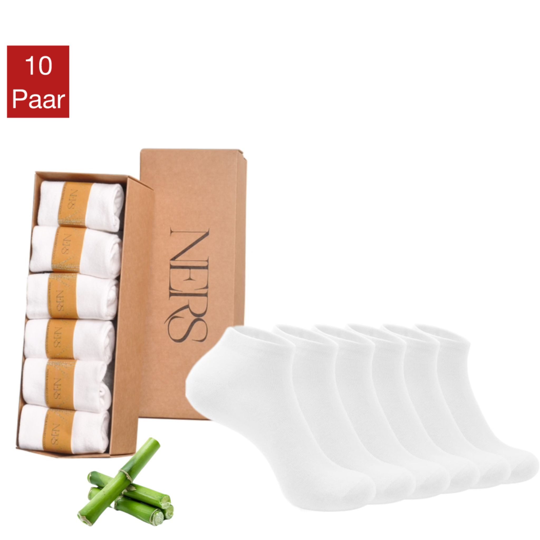 NERS Sneakersocken aus Bambus (10 Paar) günstig online kaufen