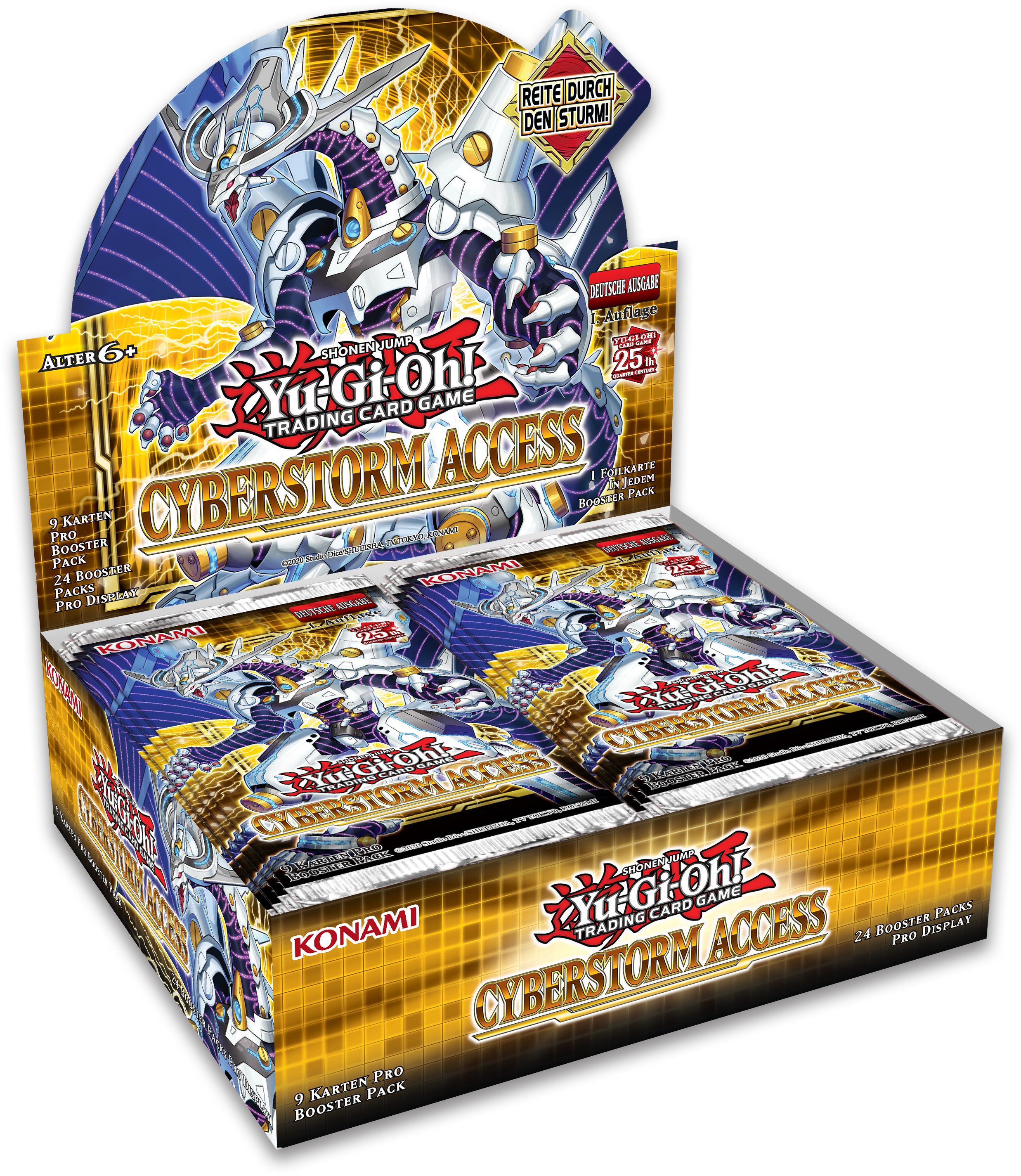 Yu-Gi-Oh Sammelkarte Cyberstorm Access - Booster Display (24) - deutsch
