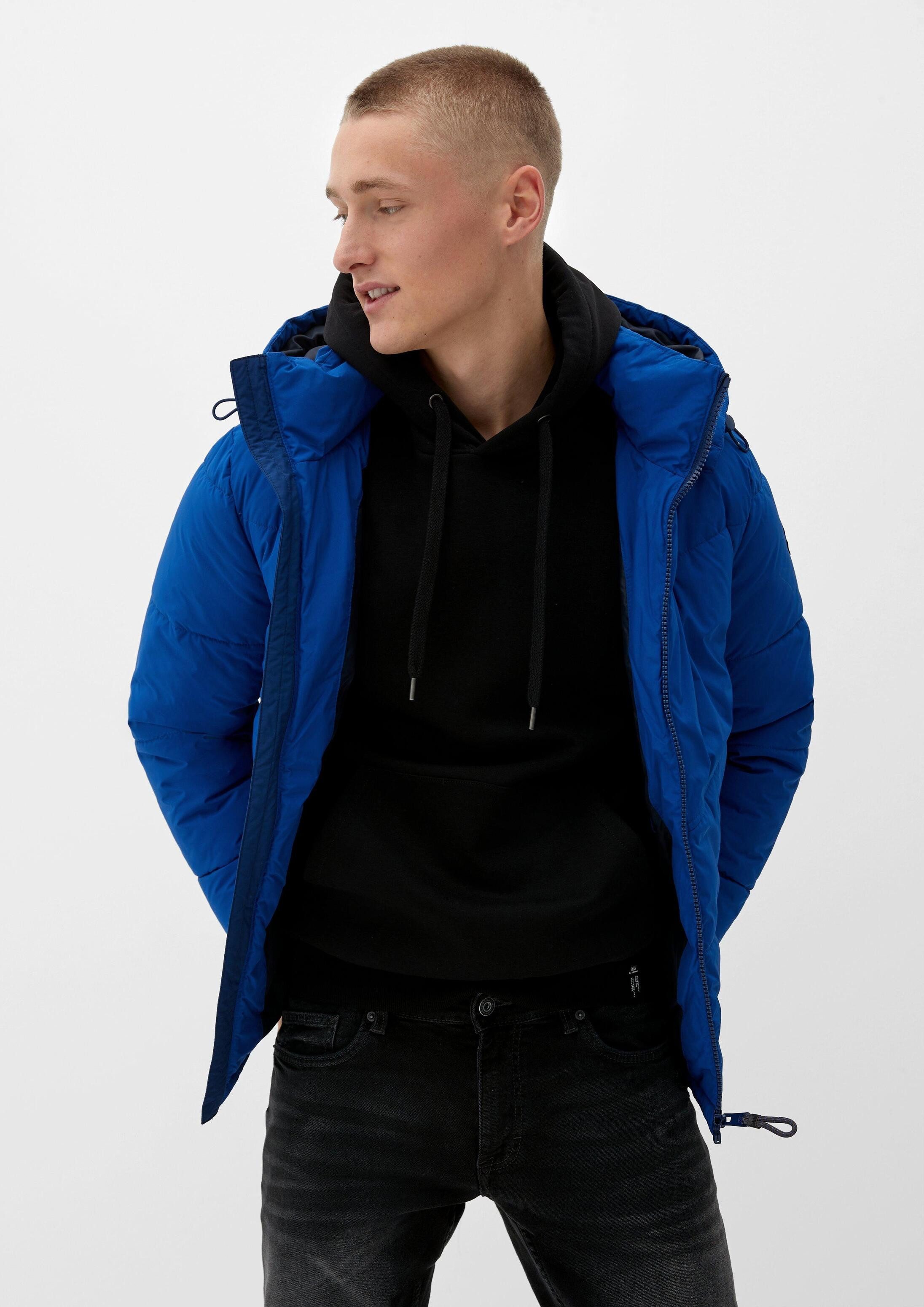 QS Funktionsjacke Outdoor-Jacke Steppjacke mit Kapuze